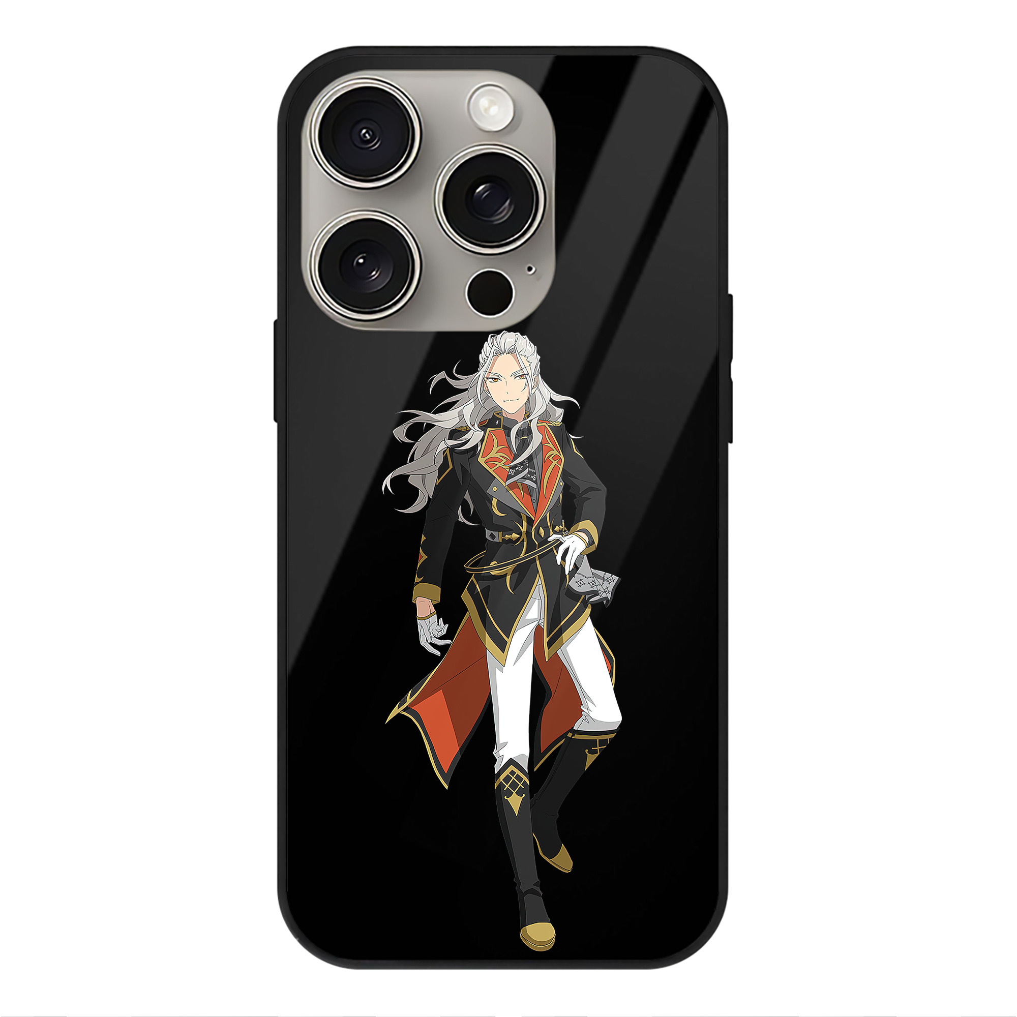 （画像用） あんさんぶるスターズ! Ensemble Stars 【iPhone15Pro対応】スマホケース 耐衝撃＆黄変防止 背面ガラス