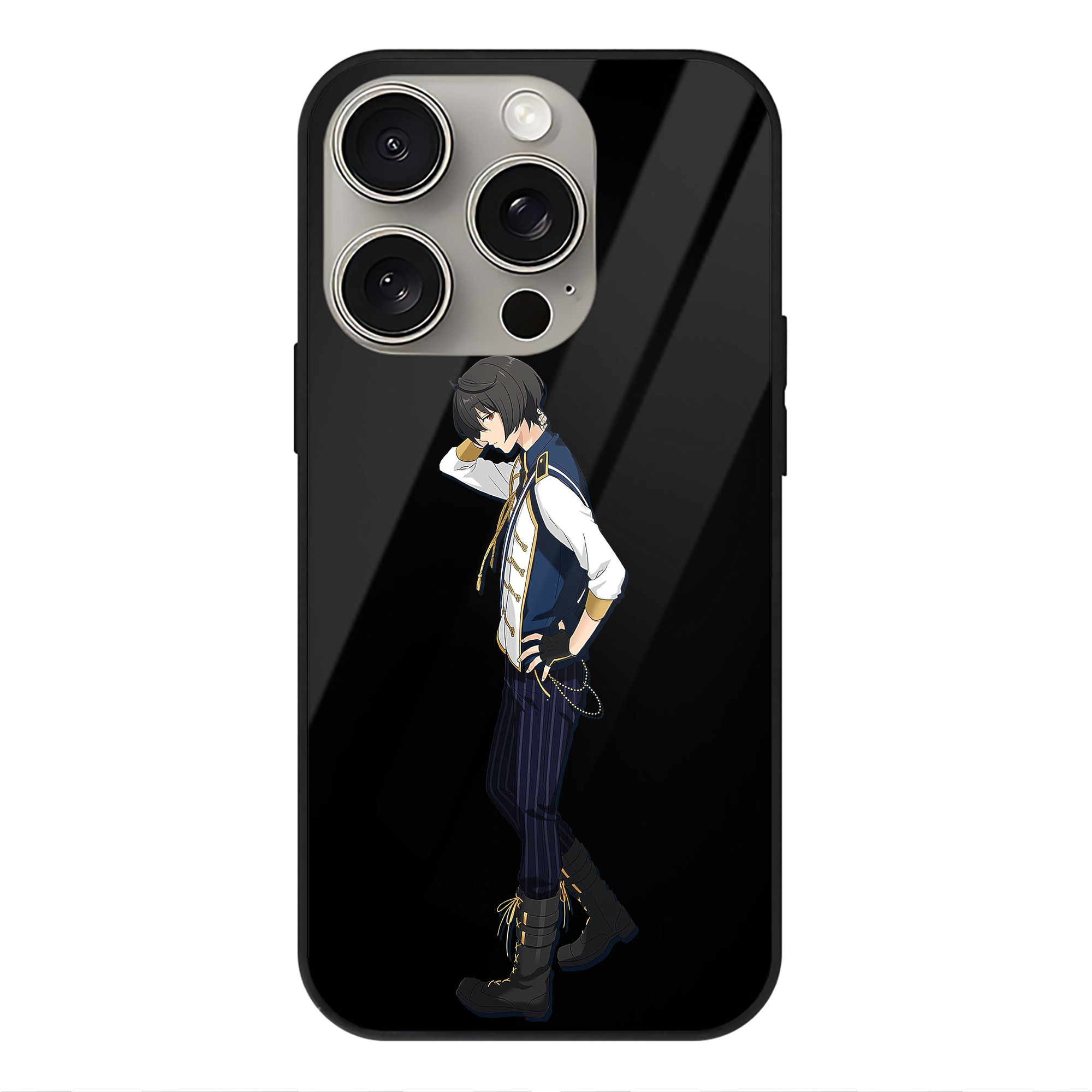 （画像用） あんさんぶるスターズ! Ensemble Stars 【iPhone15Pro対応】スマホケース 耐衝撃＆黄変防止 背面ガラス
