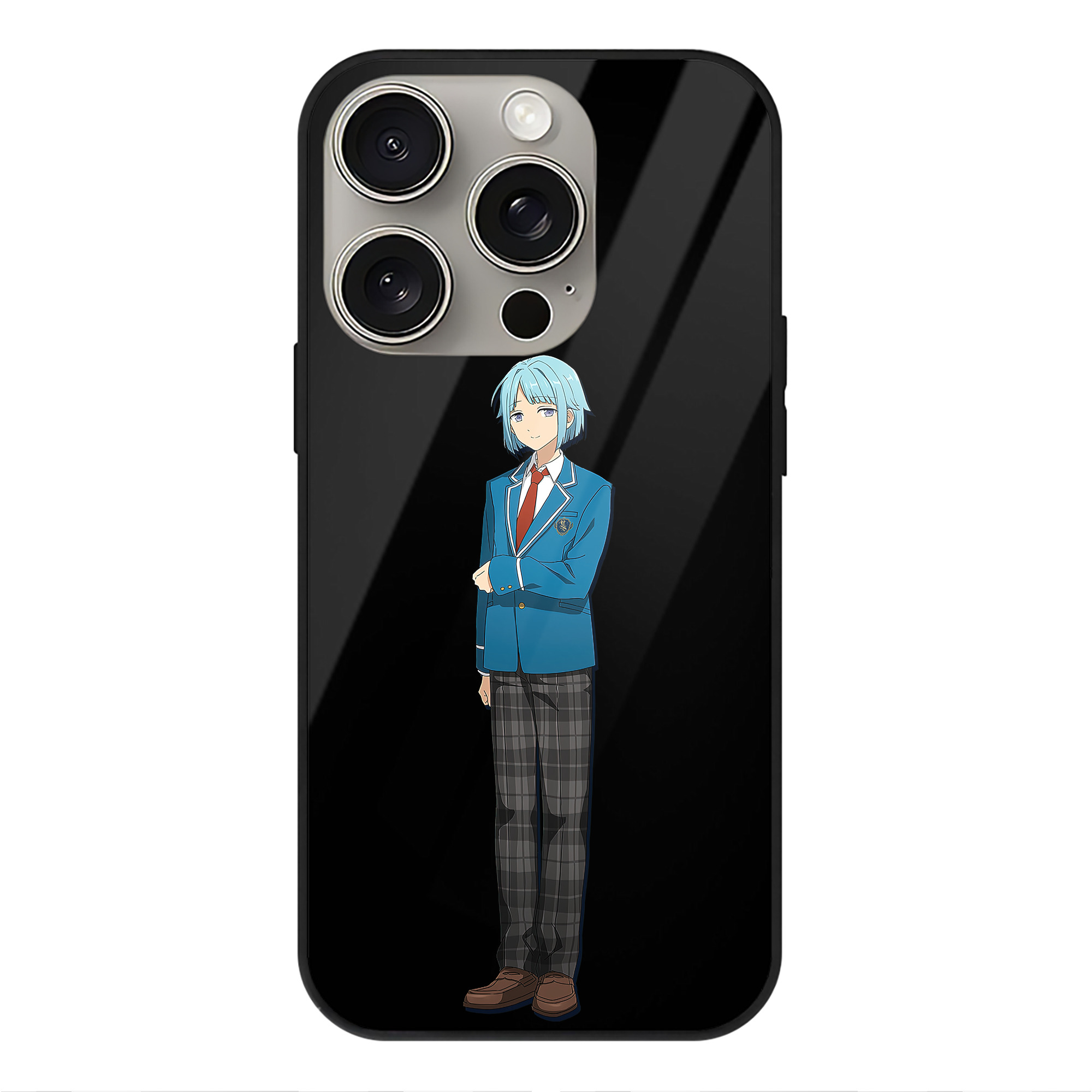 （画像用） あんさんぶるスターズ! Ensemble Stars 【iPhone15Pro対応】スマホケース 耐衝撃＆黄変防止 背面ガラス