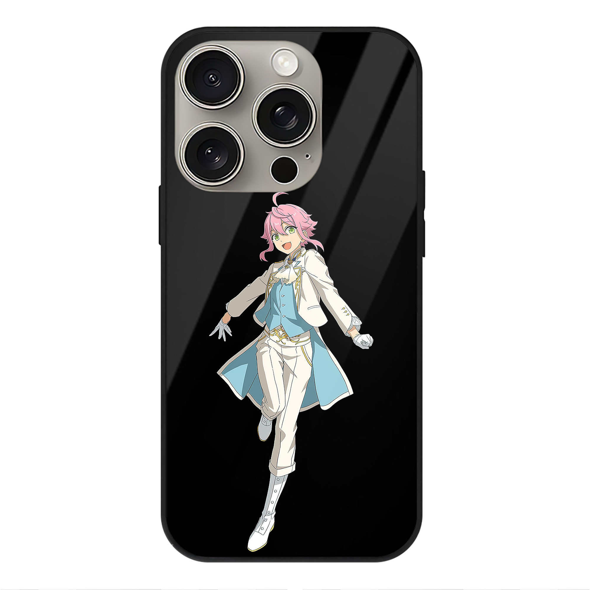 （画像用） あんさんぶるスターズ! Ensemble Stars 【iPhone15Pro対応】スマホケース 耐衝撃＆黄変防止 背面ガラス