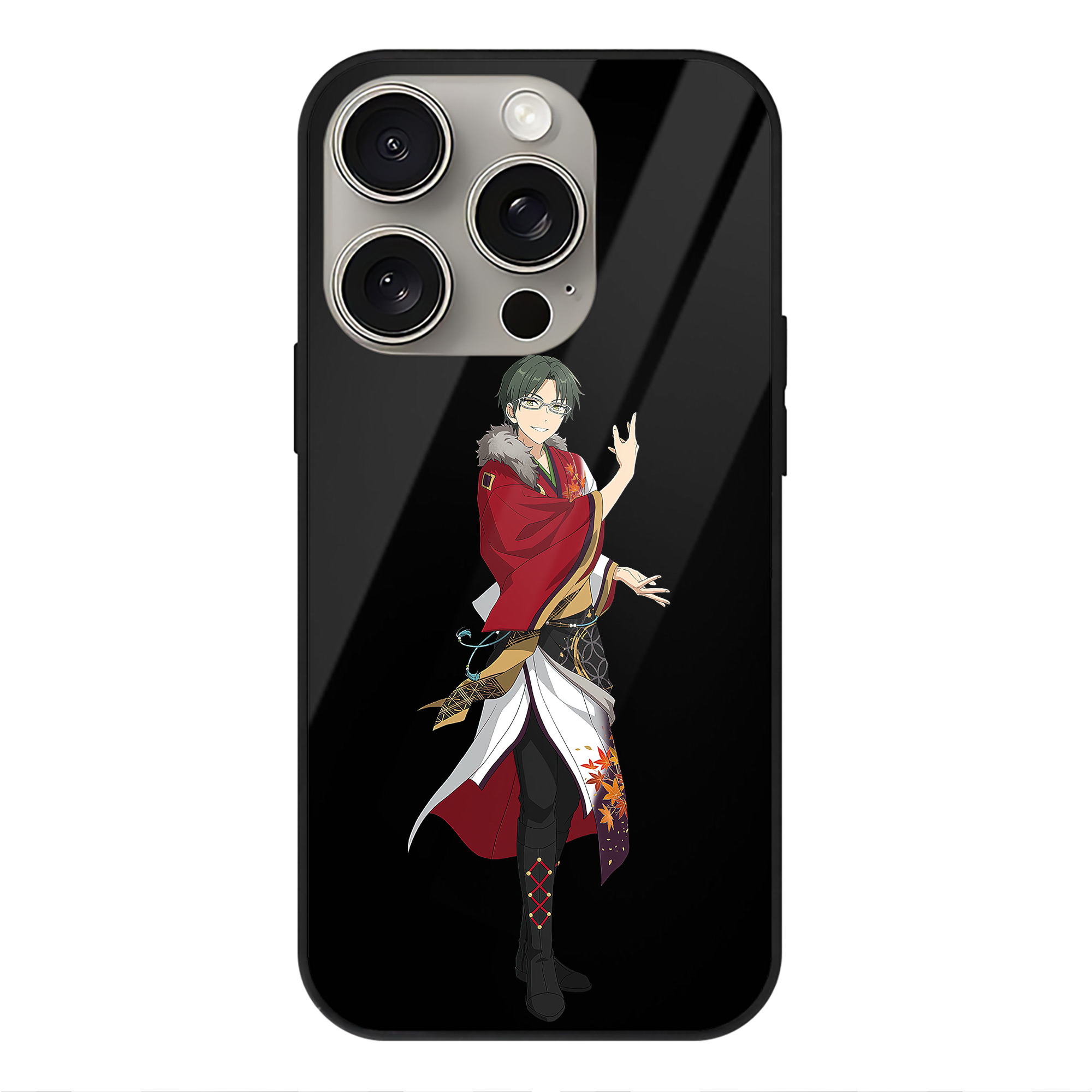 （画像用） あんさんぶるスターズ! Ensemble Stars 【iPhone15Pro対応】スマホケース 耐衝撃＆黄変防止 背面ガラス