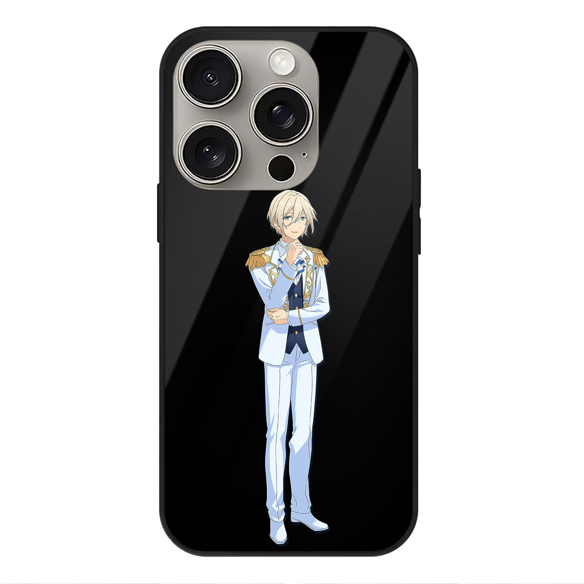 （画像用） あんさんぶるスターズ! Ensemble Stars 【iPhone15Pro対応】スマホケース 耐衝撃＆黄変防止 背面ガラス