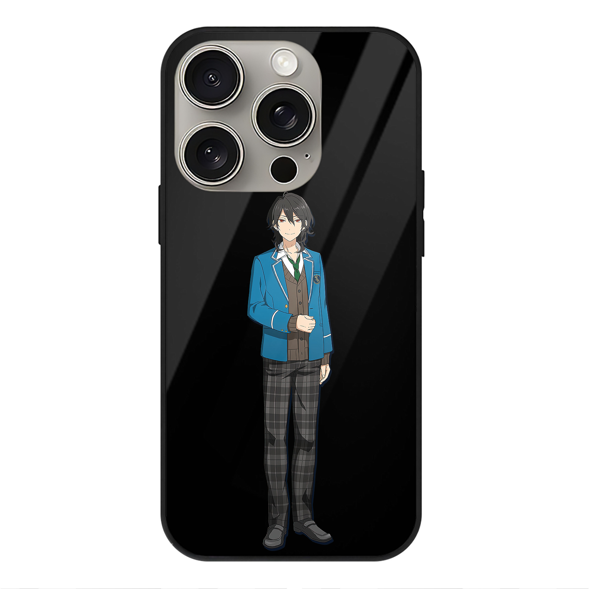 （画像用） あんさんぶるスターズ! Ensemble Stars 【iPhone15Pro対応】スマホケース 耐衝撃＆黄変防止 背面ガラス