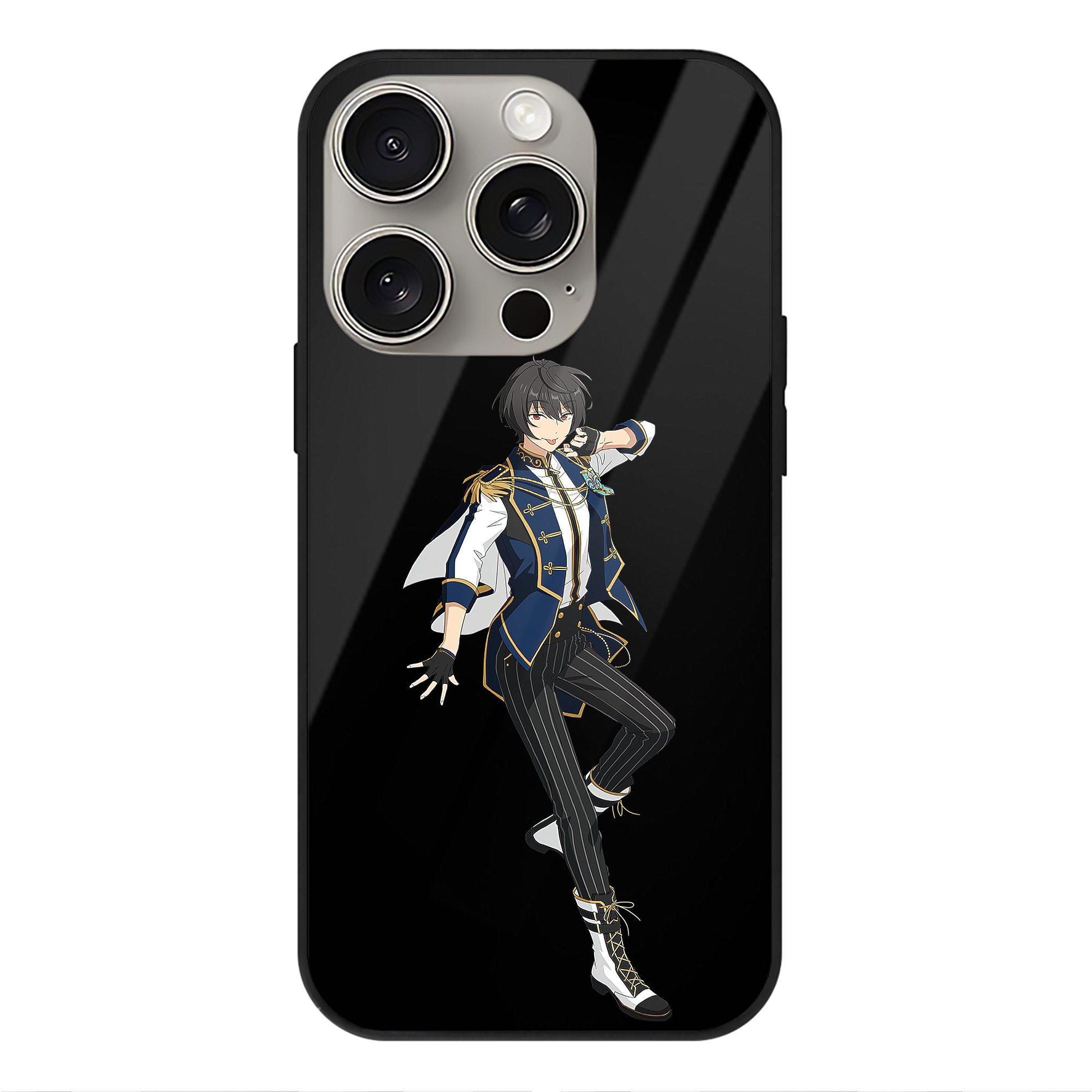 （画像用） あんさんぶるスターズ! Ensemble Stars 【iPhone15Pro対応】スマホケース 耐衝撃＆黄変防止 背面ガラス