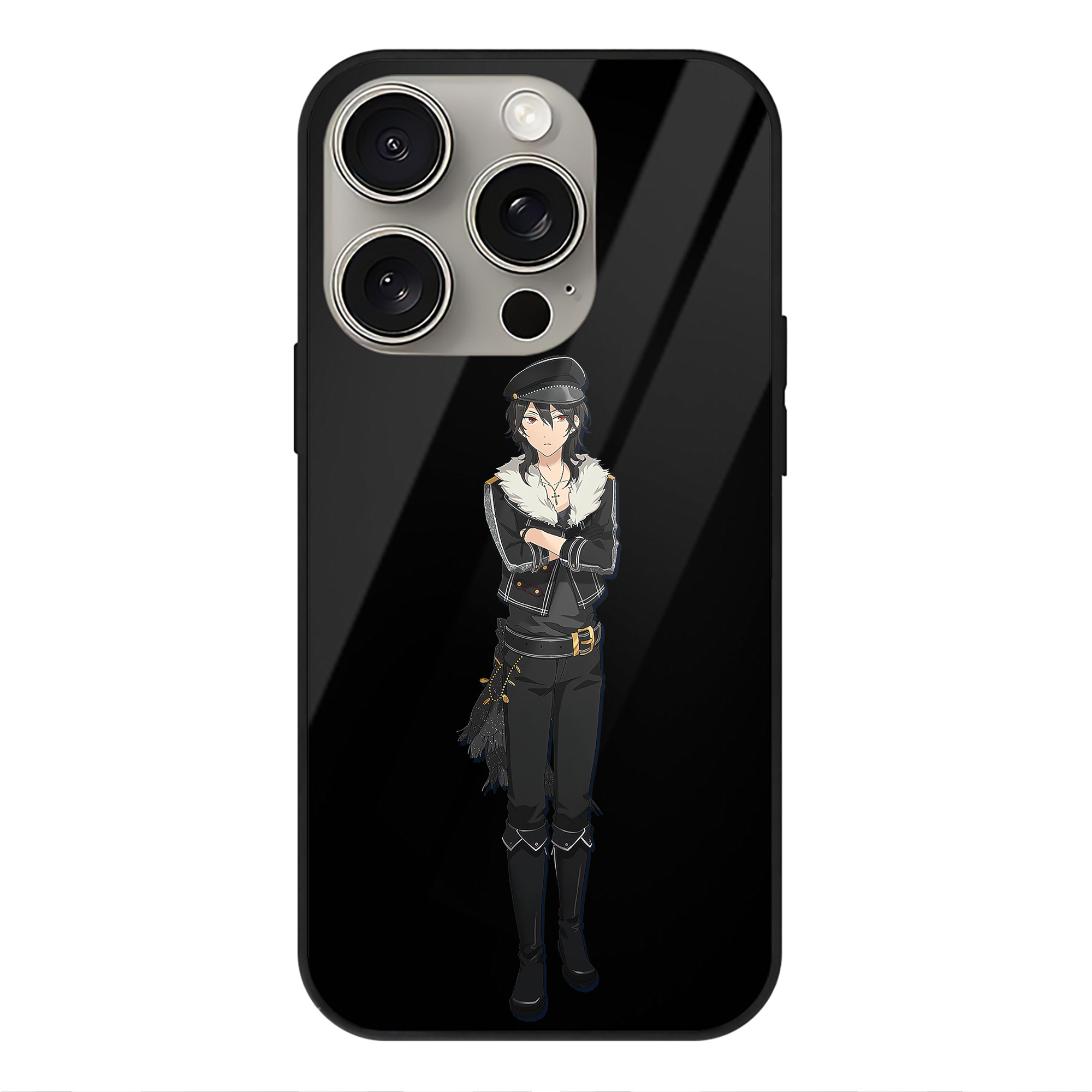 （画像用） あんさんぶるスターズ! Ensemble Stars 【iPhone15Pro対応】スマホケース 耐衝撃＆黄変防止 背面ガラス
