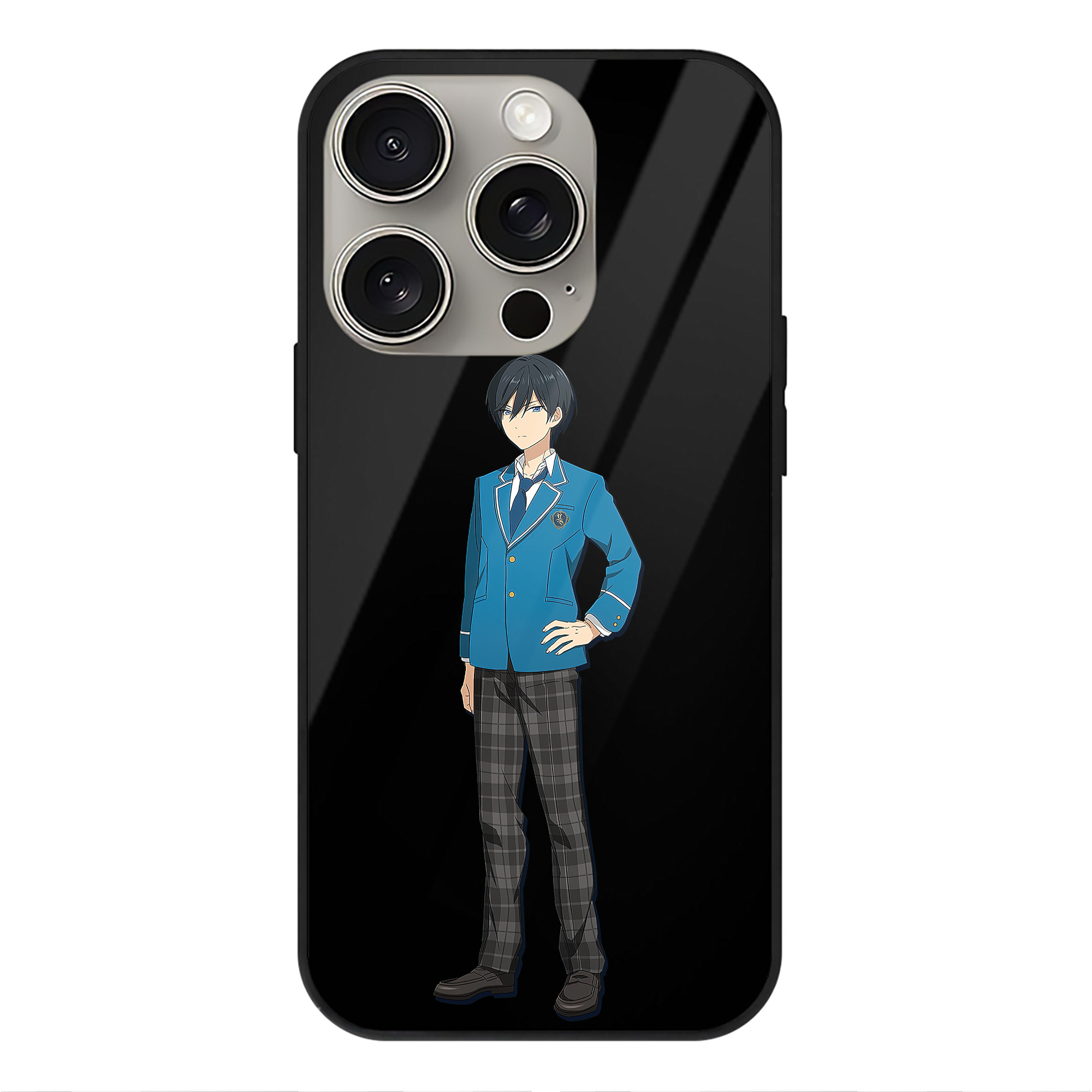 （画像用） あんさんぶるスターズ! Ensemble Stars 【iPhone15Pro対応】スマホケース 耐衝撃＆黄変防止 背面ガラス