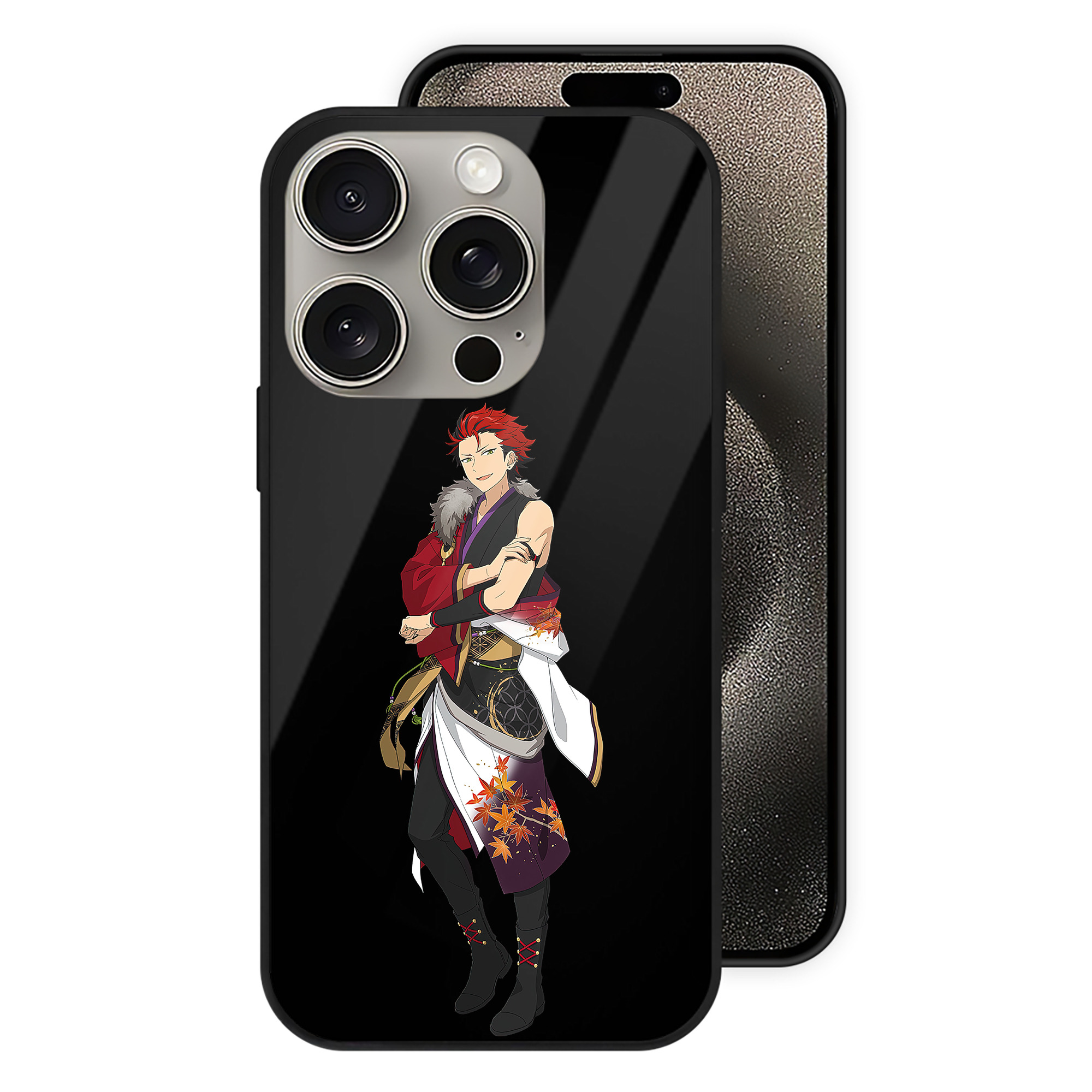 （画像用） あんさんぶるスターズ! Ensemble Stars 【iPhone15Pro対応】スマホケース 耐衝撃＆黄変防止 背面ガラス