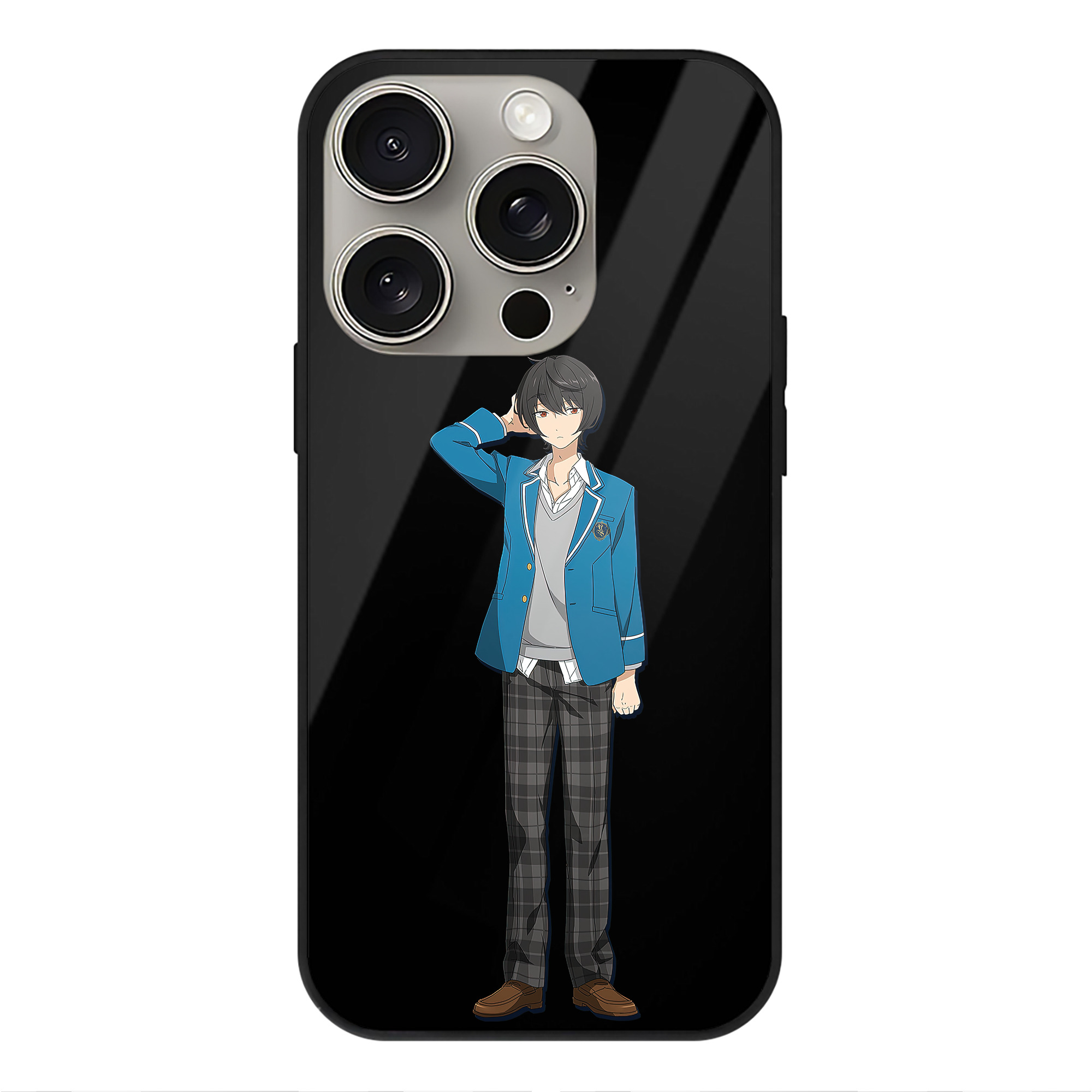 （画像用） あんさんぶるスターズ! Ensemble Stars 【iPhone15Pro対応】スマホケース 耐衝撃＆黄変防止 背面ガラス