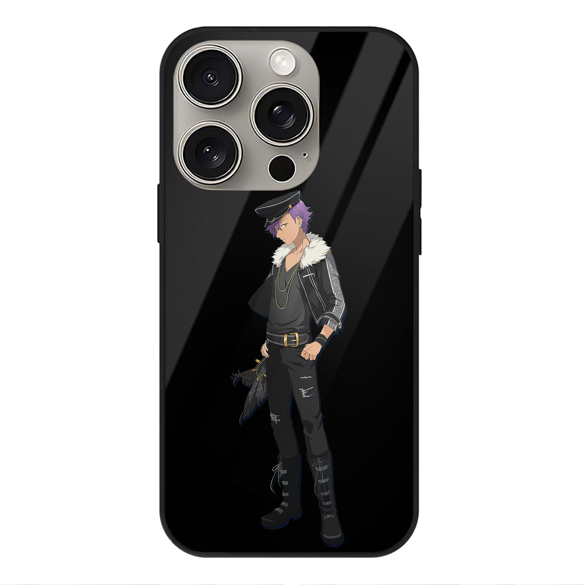 （画像用） あんさんぶるスターズ! Ensemble Stars 【iPhone15Pro対応】スマホケース 耐衝撃＆黄変防止 背面ガラス