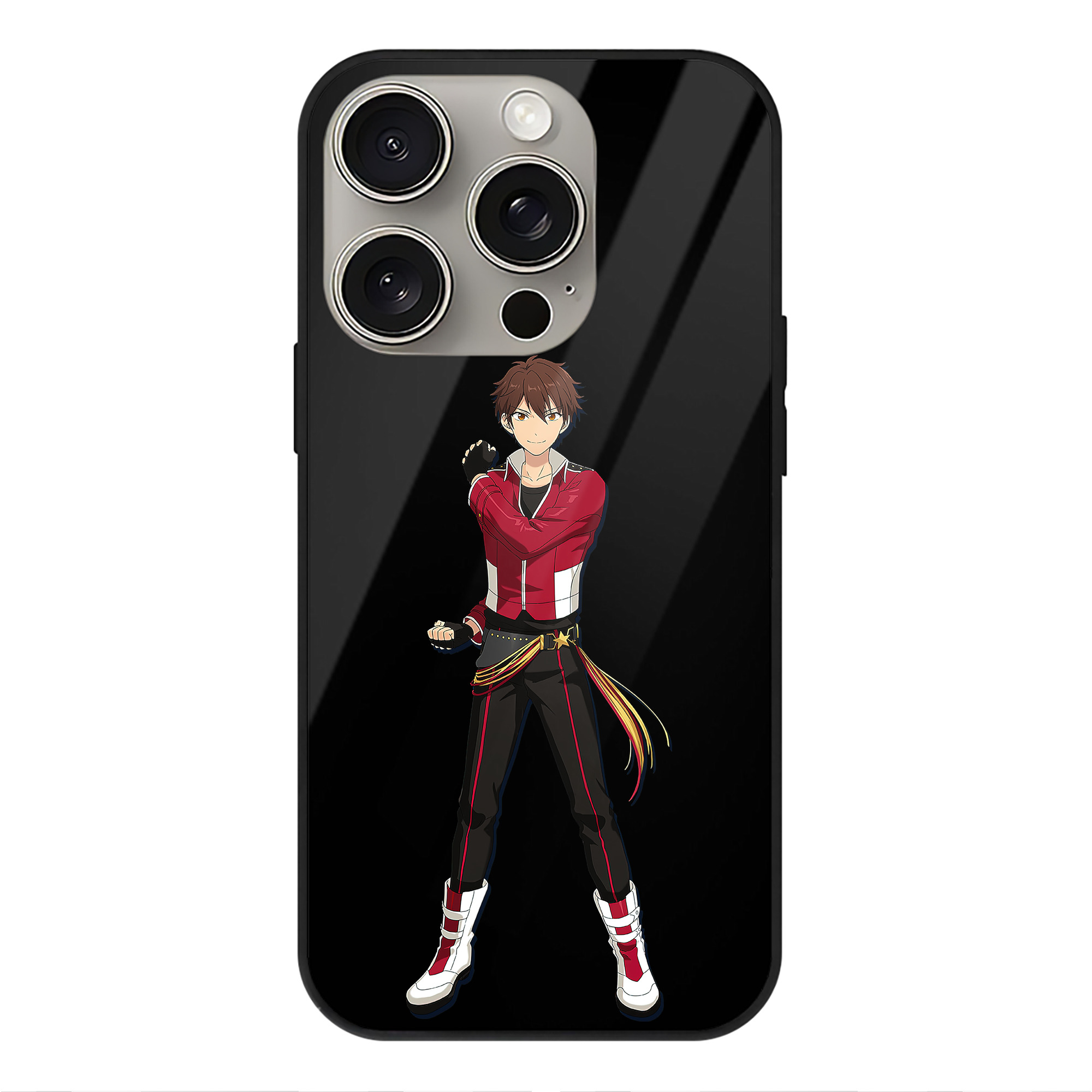 （画像用） あんさんぶるスターズ! Ensemble Stars 【iPhone15Pro対応】スマホケース 耐衝撃＆黄変防止 背面ガラス