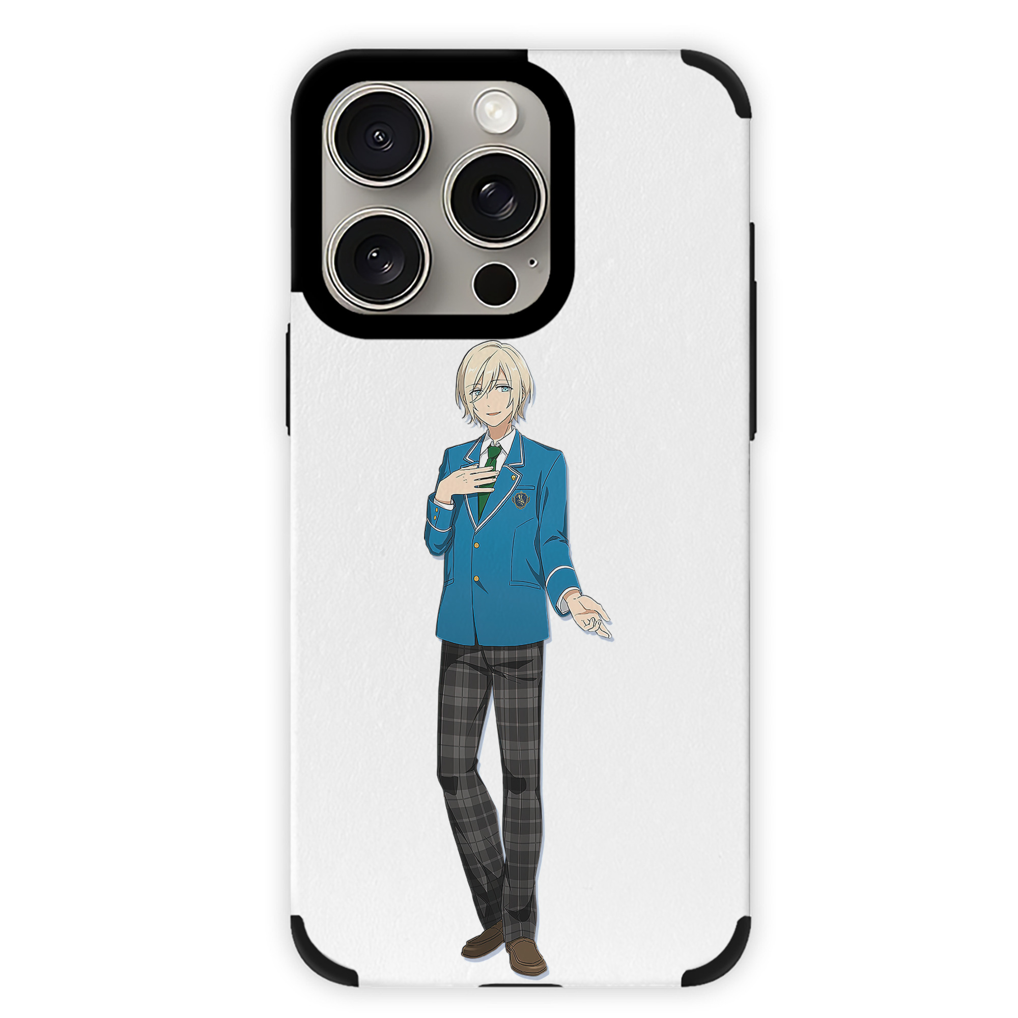 （画像用） あんさんぶるスターズ! Ensemble Stars 【iPhone15ProMax対応】 PUレザー スマホケース 耐衝撃＆黄変防止