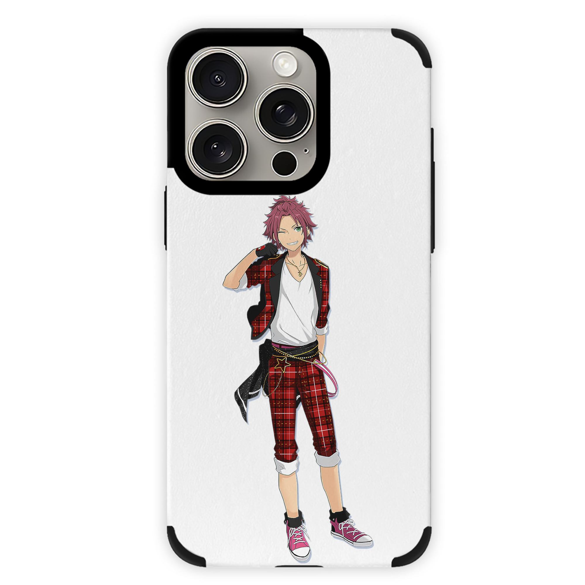 （画像用） あんさんぶるスターズ! Ensemble Stars 【iPhone15ProMax対応】 PUレザー スマホケース 耐衝撃＆黄変防止