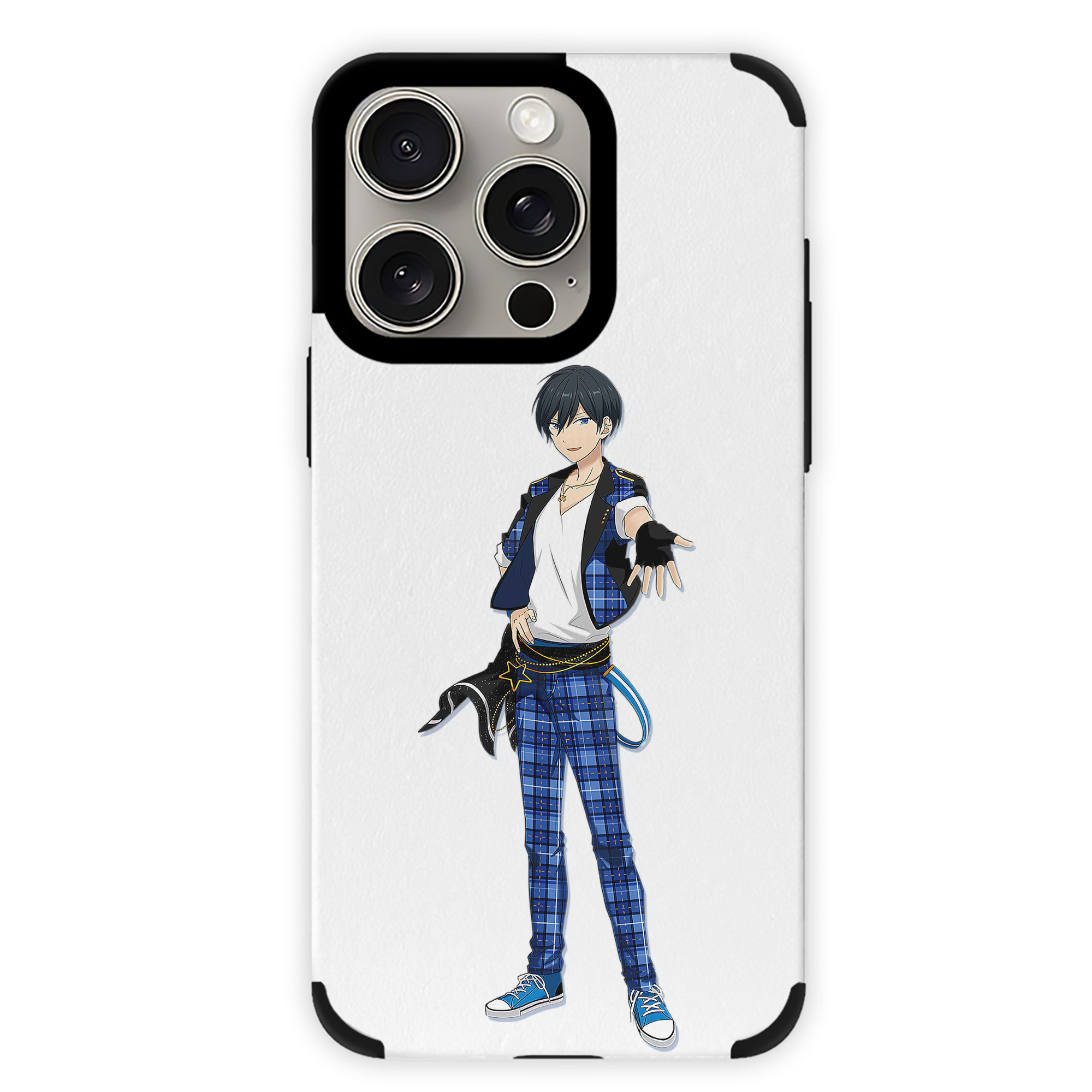 （画像用） あんさんぶるスターズ! Ensemble Stars 【iPhone15ProMax対応】 PUレザー スマホケース 耐衝撃＆黄変防止