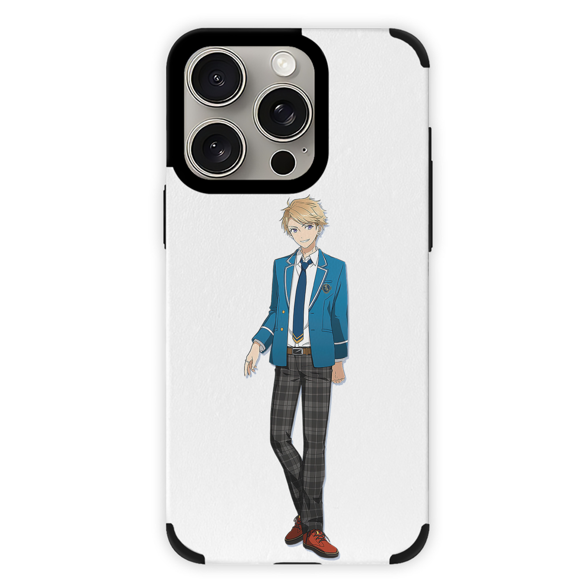 （画像用） あんさんぶるスターズ! Ensemble Stars 【iPhone15ProMax対応】 PUレザー スマホケース 耐衝撃＆黄変防止