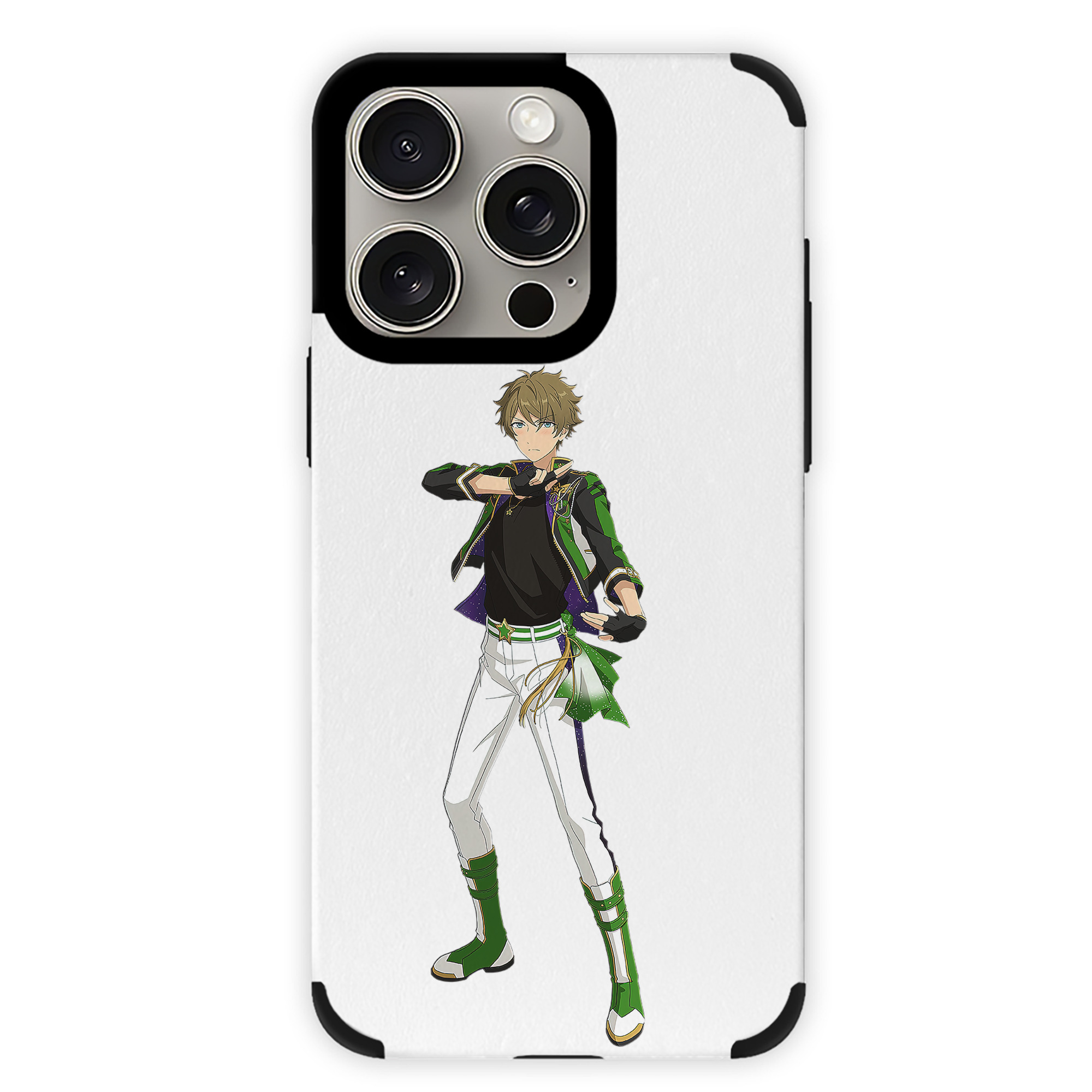 （画像用） あんさんぶるスターズ! Ensemble Stars 【iPhone15ProMax対応】 PUレザー スマホケース 耐衝撃＆黄変防止