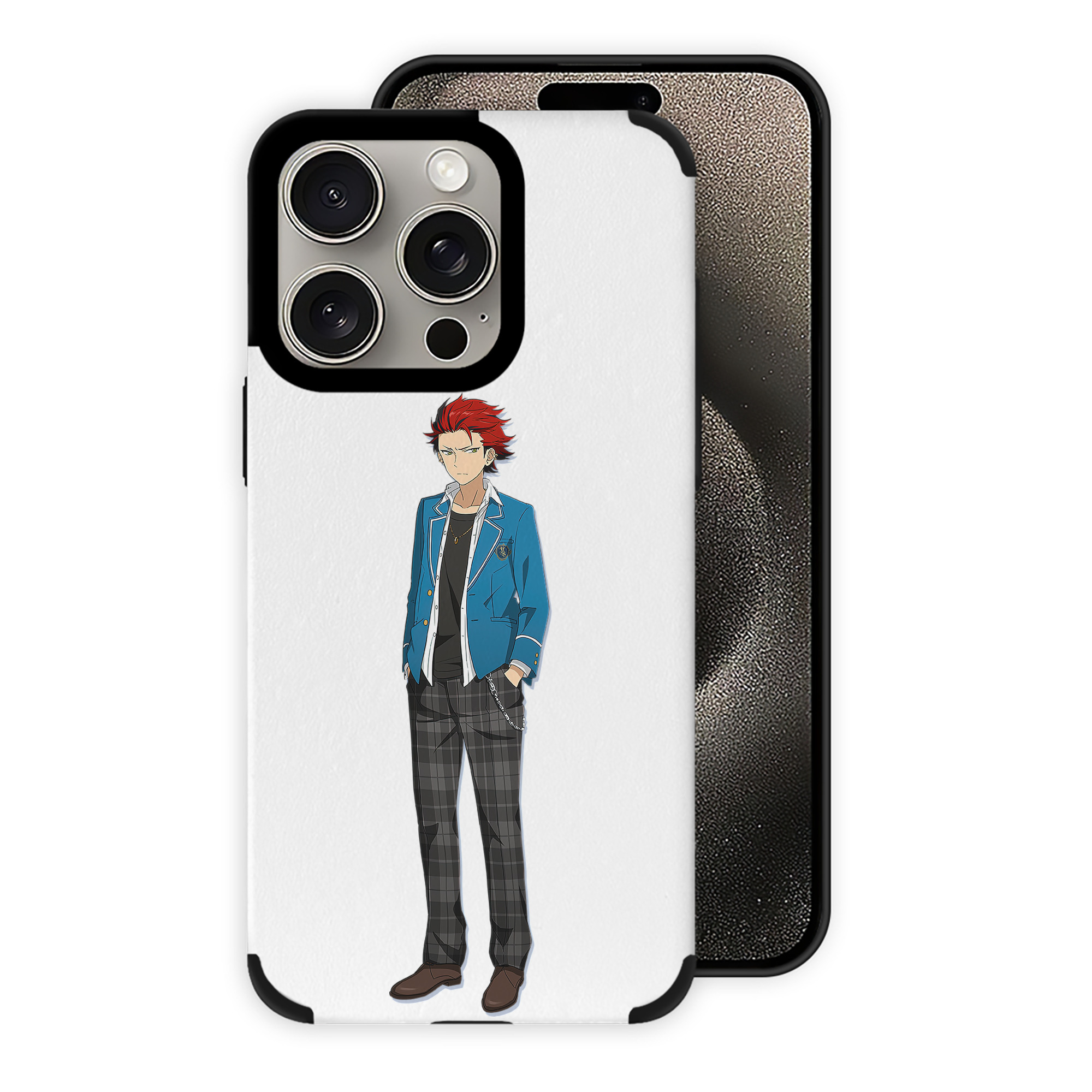 （画像用） あんさんぶるスターズ! Ensemble Stars 【iPhone15ProMax対応】 PUレザー スマホケース 耐衝撃＆黄変防止