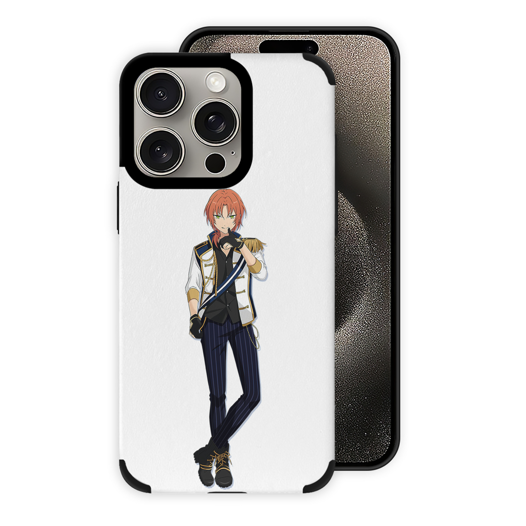 （画像用） あんさんぶるスターズ! Ensemble Stars 【iPhone15ProMax対応】 PUレザー スマホケース 耐衝撃＆黄変防止
