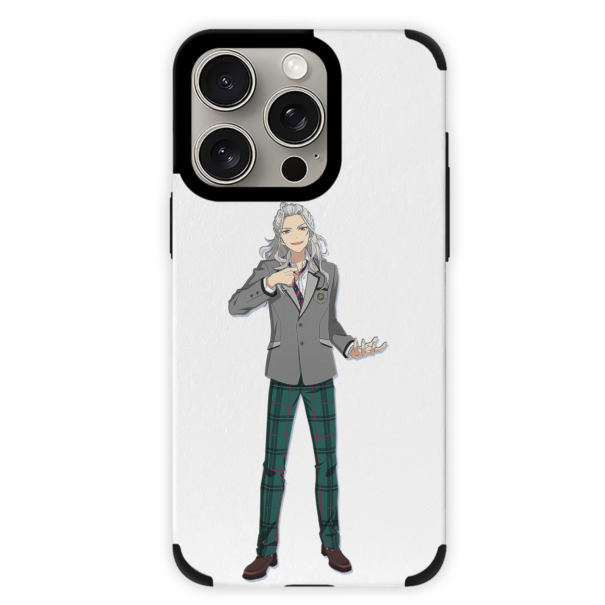 （画像用） あんさんぶるスターズ! Ensemble Stars 【iPhone15ProMax対応】 PUレザー スマホケース 耐衝撃＆黄変防止
