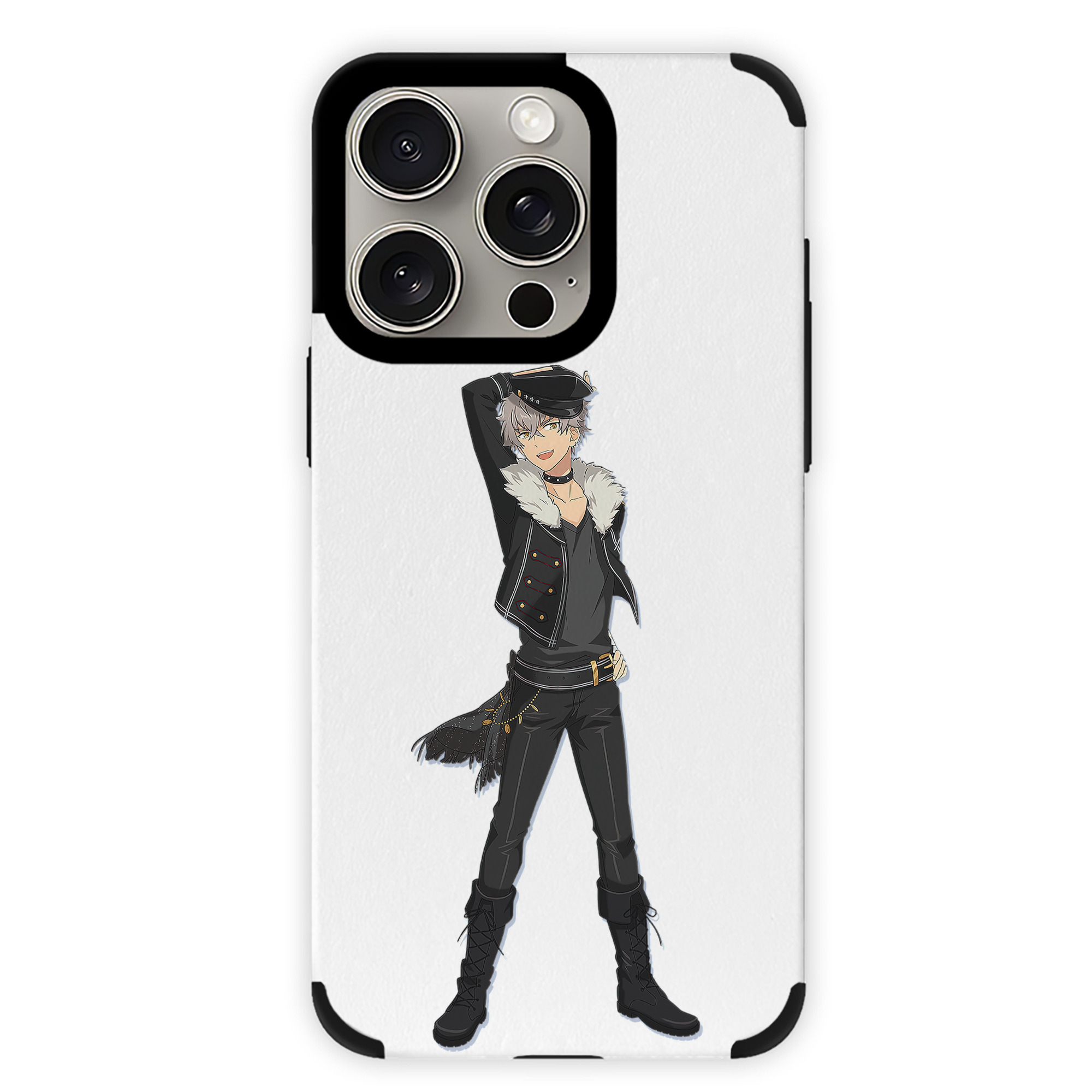 （画像用） あんさんぶるスターズ! Ensemble Stars 【iPhone15ProMax対応】 PUレザー スマホケース 耐衝撃＆黄変防止