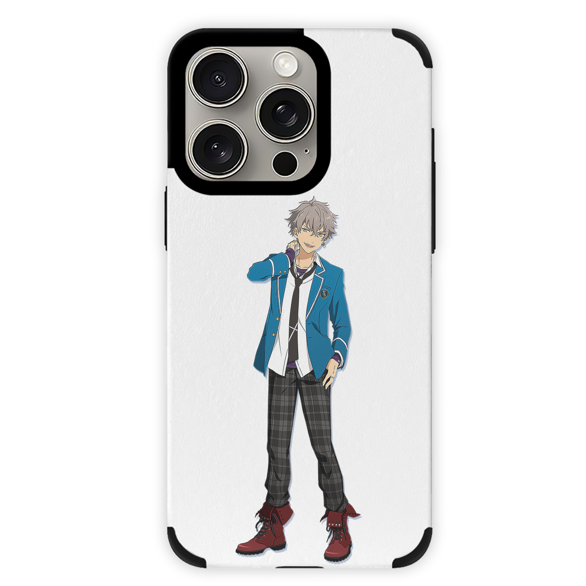 （画像用） あんさんぶるスターズ! Ensemble Stars 【iPhone15ProMax対応】 PUレザー スマホケース 耐衝撃＆黄変防止
