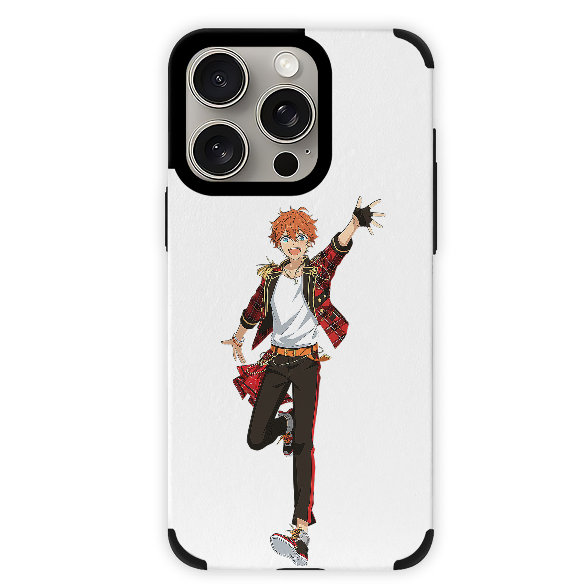 （画像用） あんさんぶるスターズ! Ensemble Stars 【iPhone15ProMax対応】 PUレザー スマホケース 耐衝撃＆黄変防止