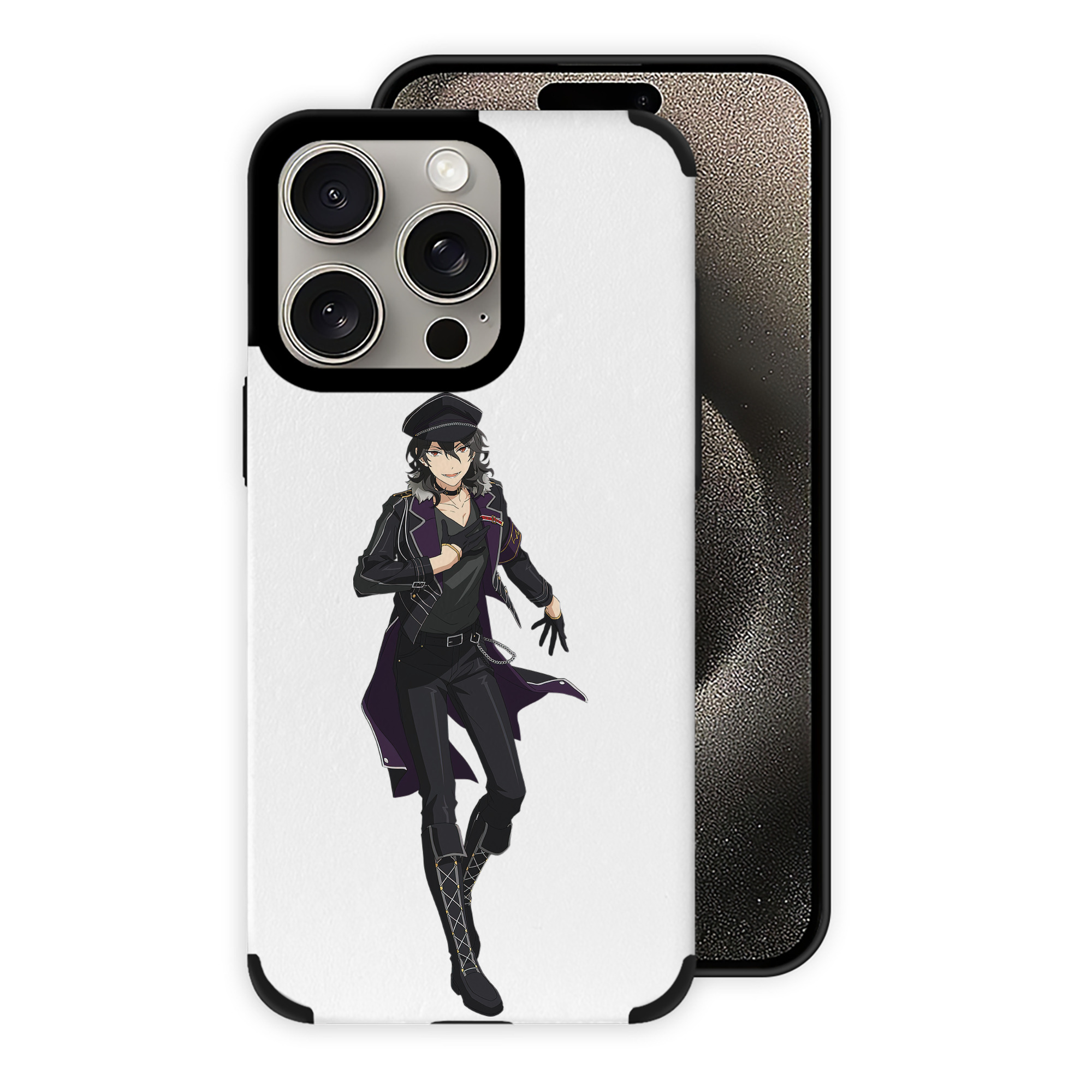 （画像用） あんさんぶるスターズ! Ensemble Stars 【iPhone15ProMax対応】 PUレザー スマホケース 耐衝撃＆黄変防止