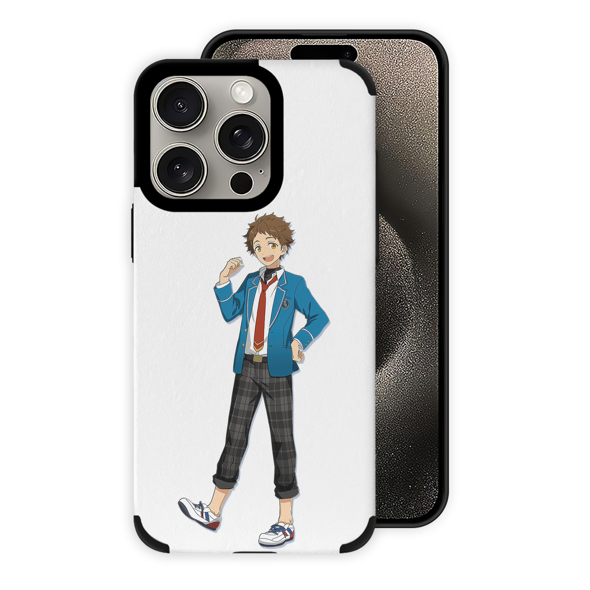 （画像用） あんさんぶるスターズ! Ensemble Stars 【iPhone15ProMax対応】 PUレザー スマホケース 耐衝撃＆黄変防止