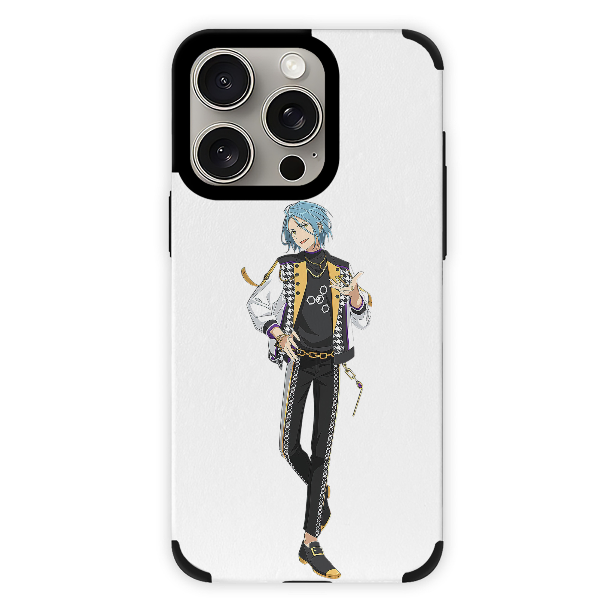 （画像用） あんさんぶるスターズ! Ensemble Stars 【iPhone15ProMax対応】 PUレザー スマホケース 耐衝撃＆黄変防止