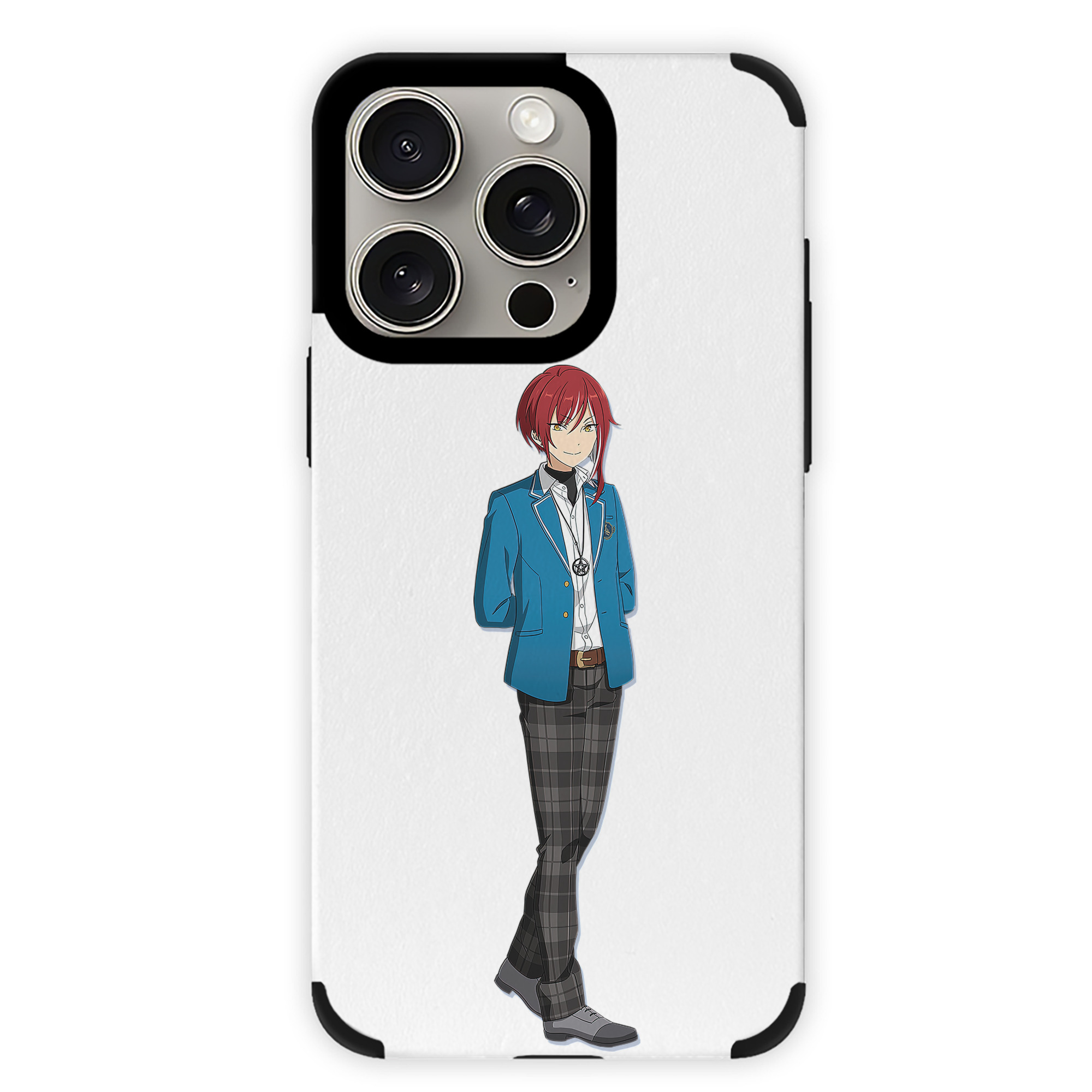 （画像用） あんさんぶるスターズ! Ensemble Stars 【iPhone15ProMax対応】 PUレザー スマホケース 耐衝撃＆黄変防止