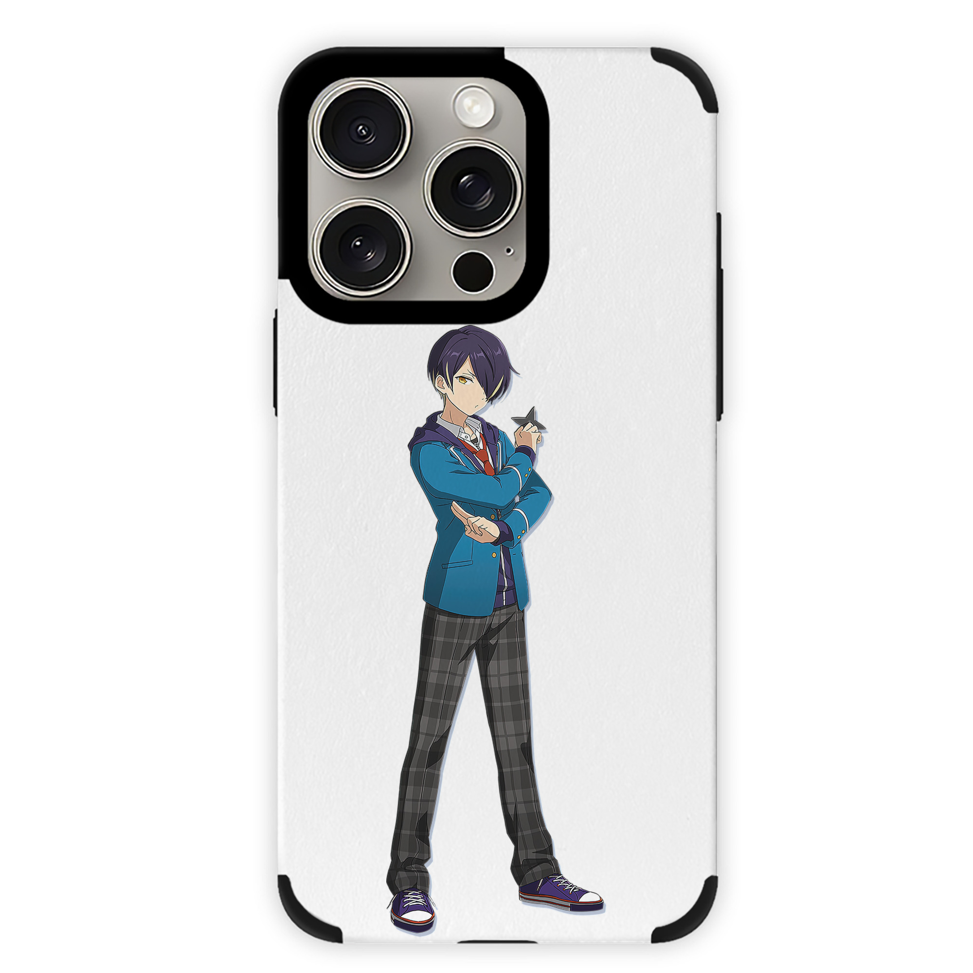 （画像用） あんさんぶるスターズ! Ensemble Stars 【iPhone15ProMax対応】 PUレザー スマホケース 耐衝撃＆黄変防止