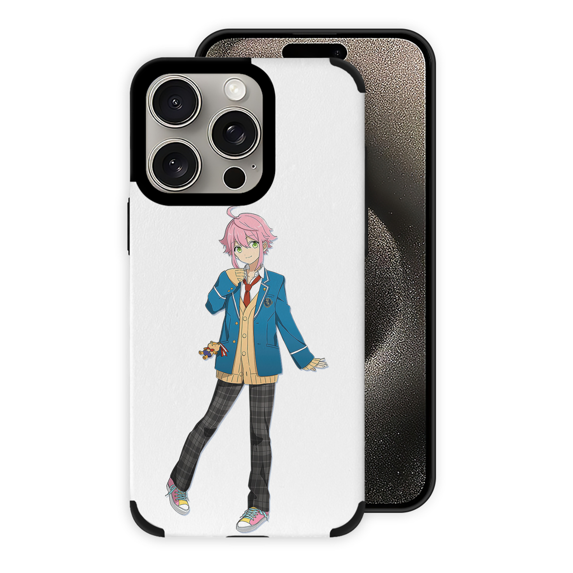 （画像用） あんさんぶるスターズ! Ensemble Stars 【iPhone15ProMax対応】 PUレザー スマホケース 耐衝撃＆黄変防止