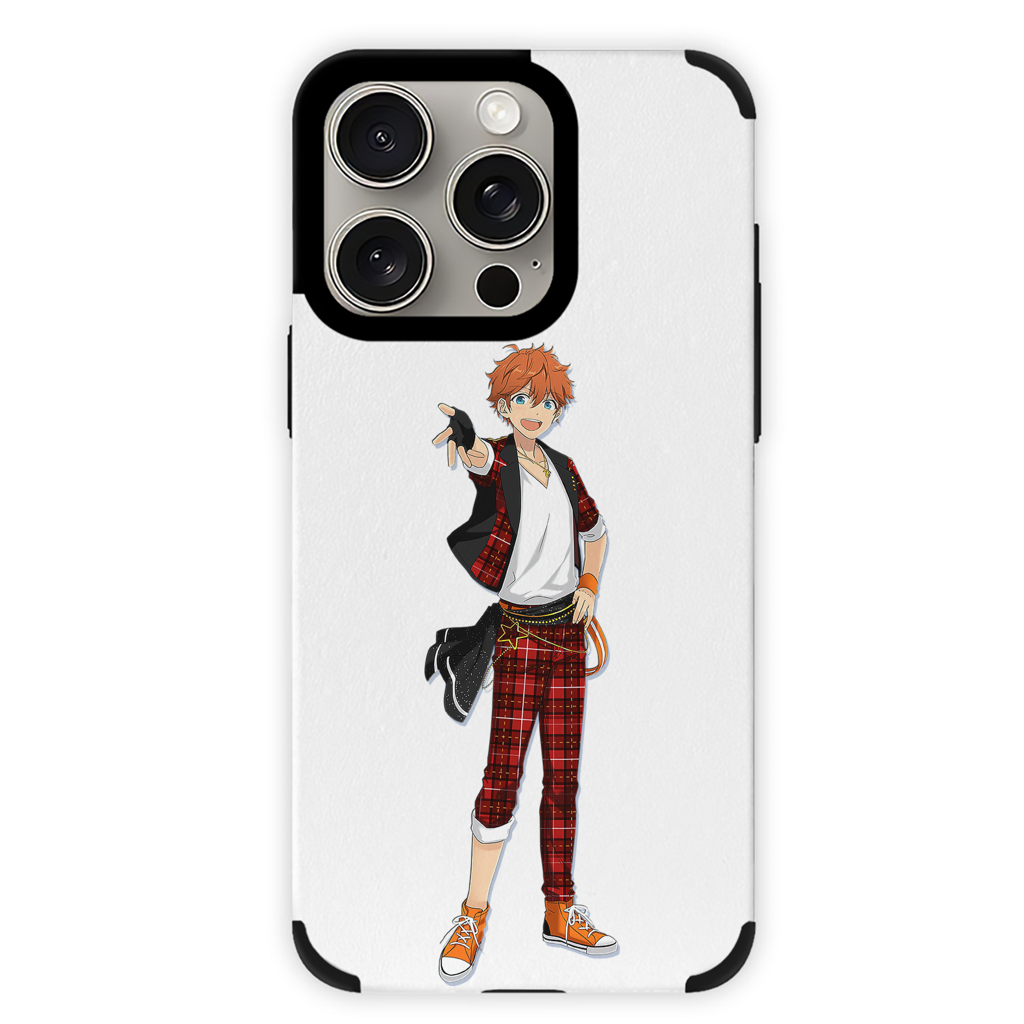 （画像用） あんさんぶるスターズ! Ensemble Stars 【iPhone15ProMax対応】 PUレザー スマホケース 耐衝撃＆黄変防止