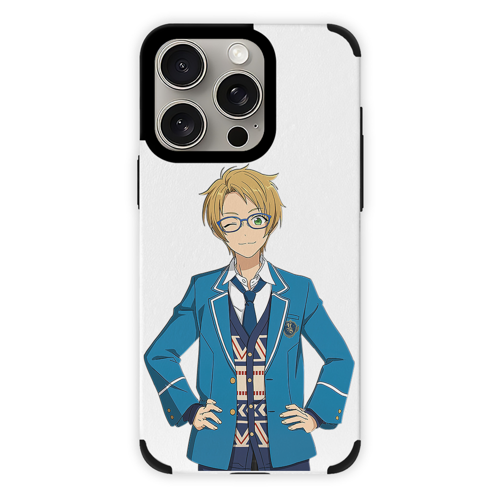 （画像用） あんさんぶるスターズ! Ensemble Stars 【iPhone15ProMax対応】 PUレザー スマホケース 耐衝撃＆黄変防止