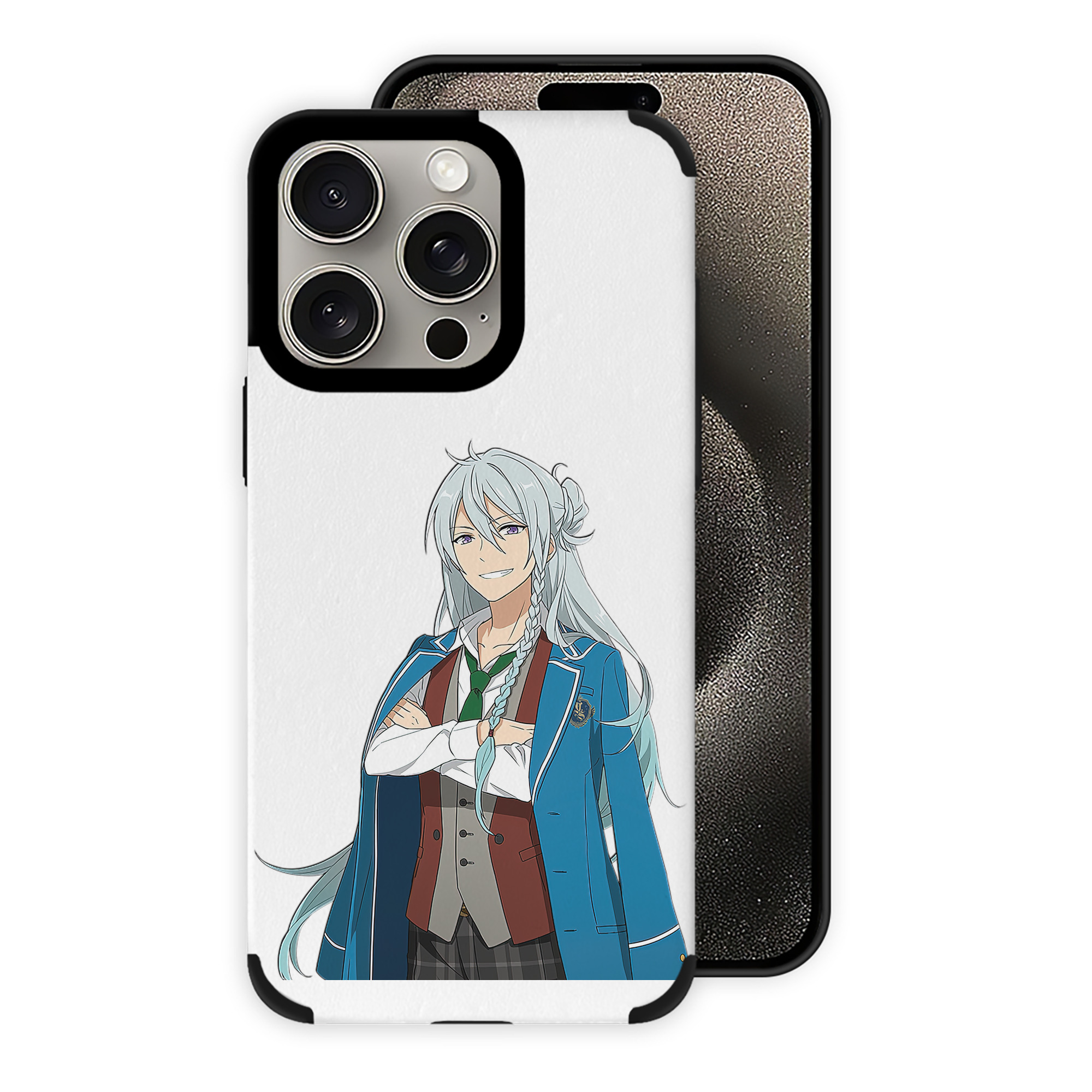 （画像用） あんさんぶるスターズ! Ensemble Stars 【iPhone15ProMax対応】 PUレザー スマホケース 耐衝撃＆黄変防止