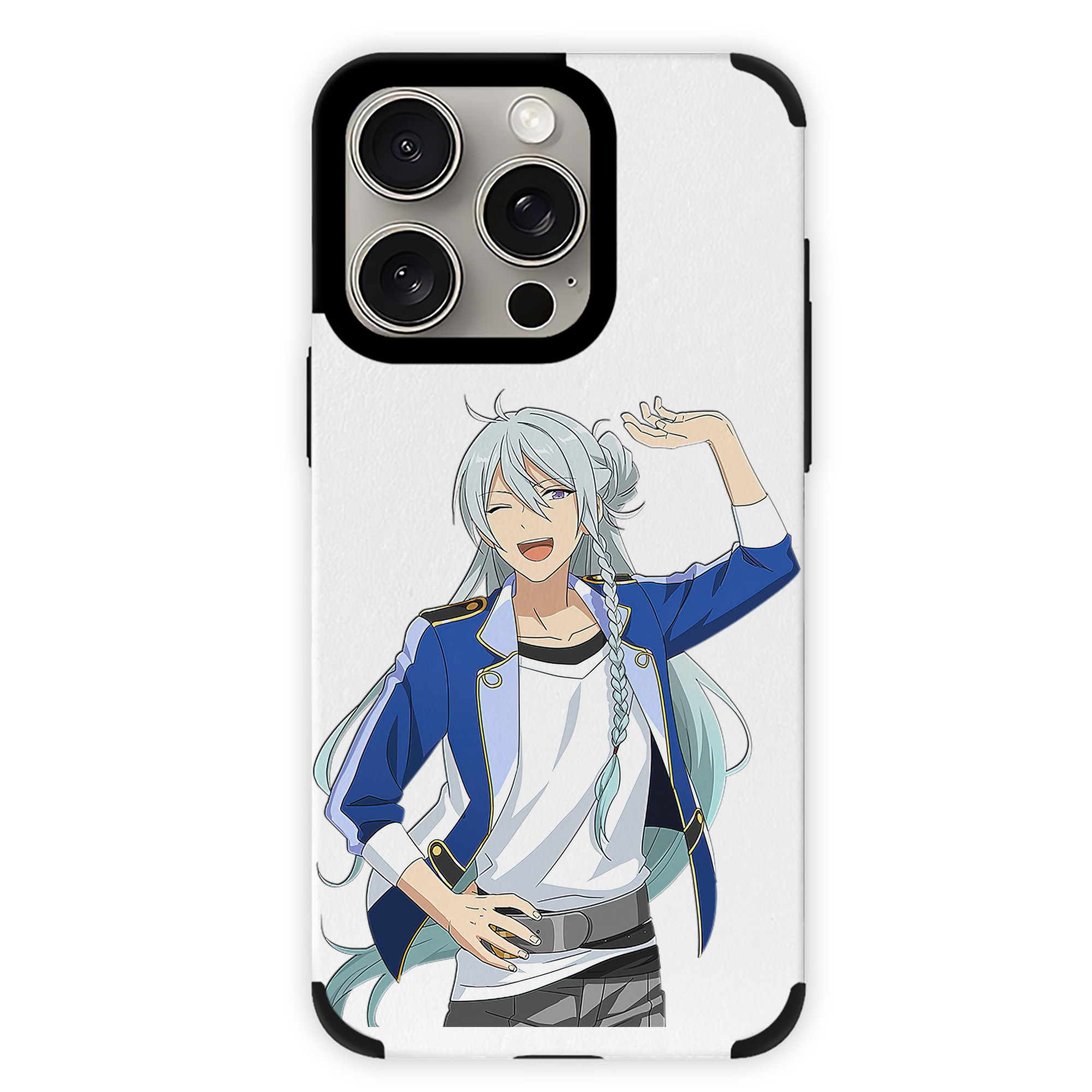 （画像用） あんさんぶるスターズ! Ensemble Stars 【iPhone15ProMax対応】 PUレザー スマホケース 耐衝撃＆黄変防止