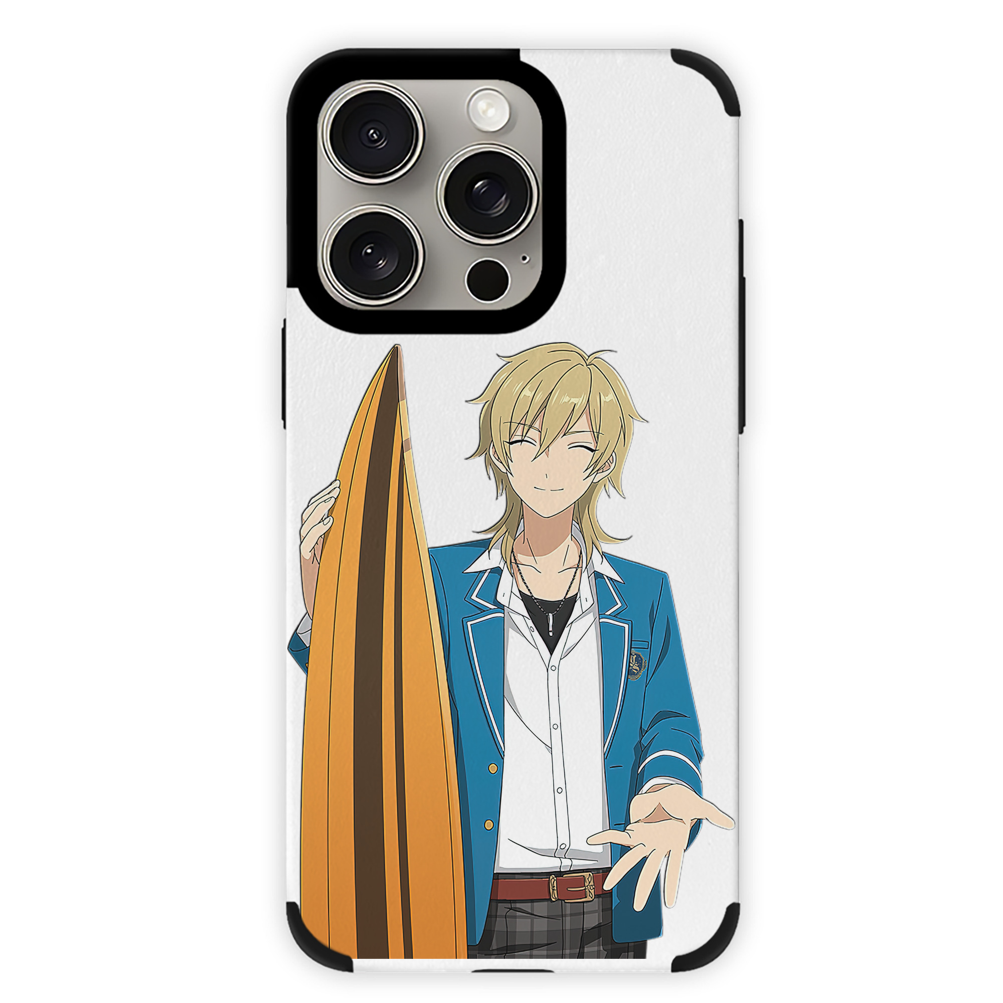 （画像用） あんさんぶるスターズ! Ensemble Stars 【iPhone15ProMax対応】 PUレザー スマホケース 耐衝撃＆黄変防止