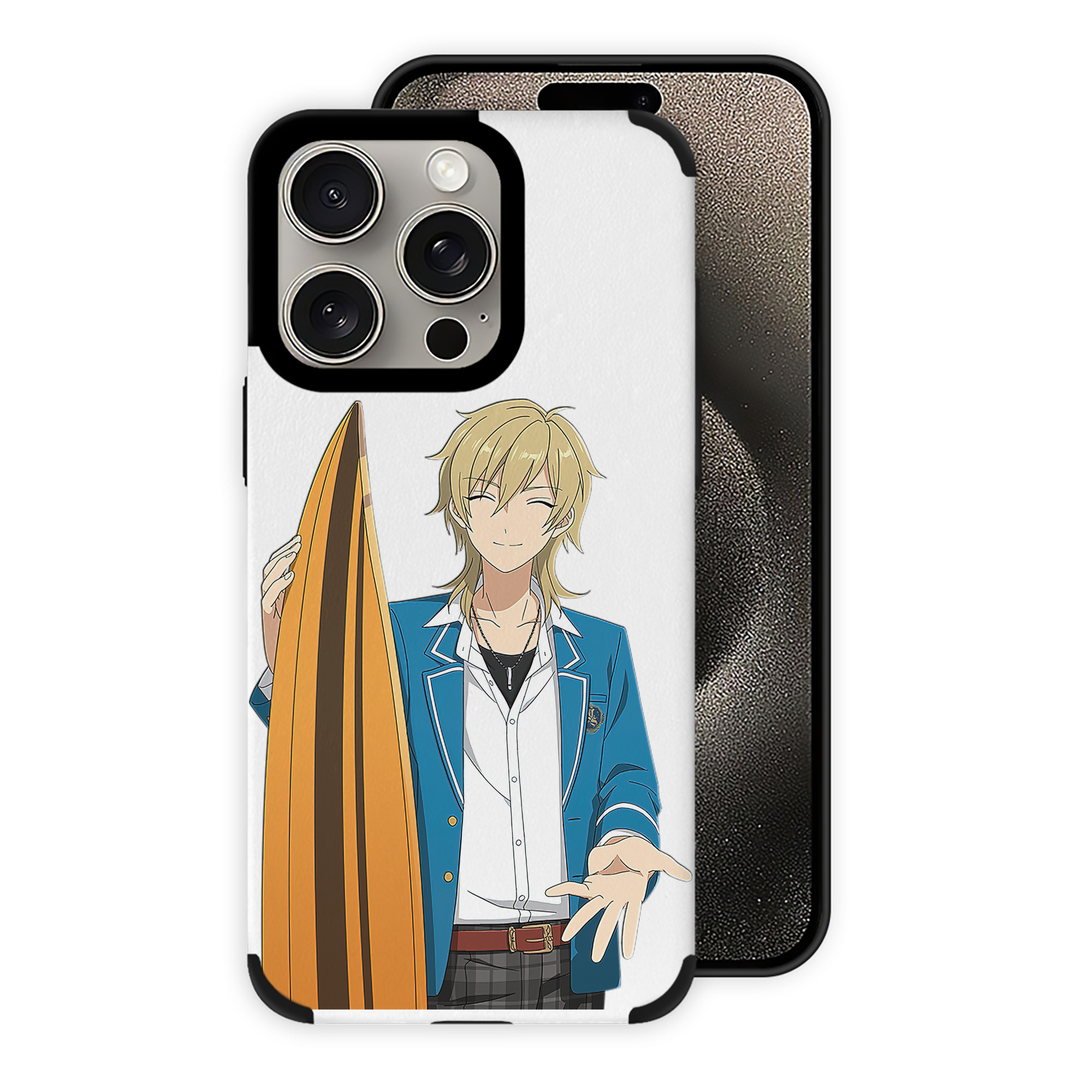 （画像用） あんさんぶるスターズ! Ensemble Stars 【iPhone15ProMax対応】 PUレザー スマホケース 耐衝撃＆黄変防止