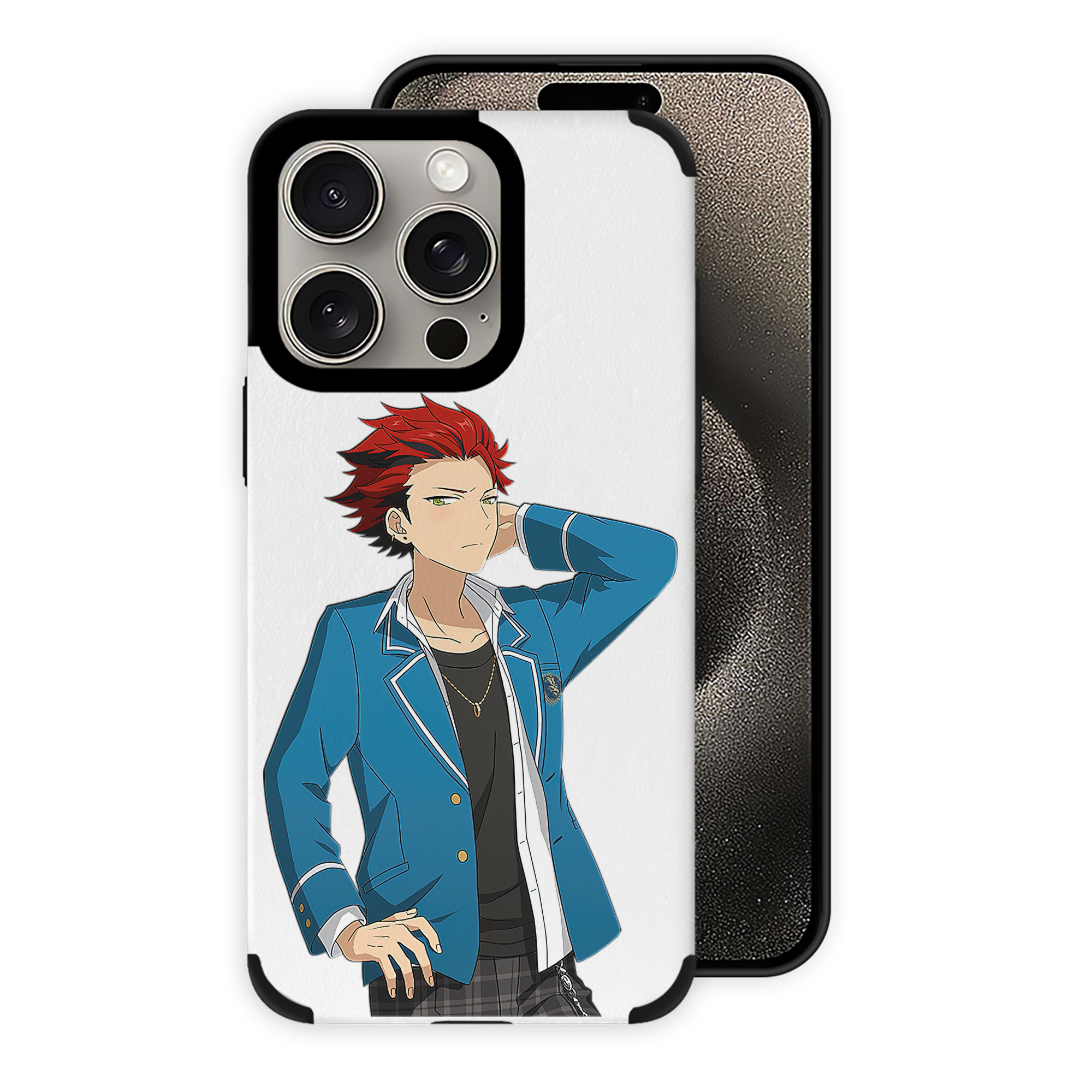 （画像用） あんさんぶるスターズ! Ensemble Stars 【iPhone15ProMax対応】 PUレザー スマホケース 耐衝撃＆黄変防止