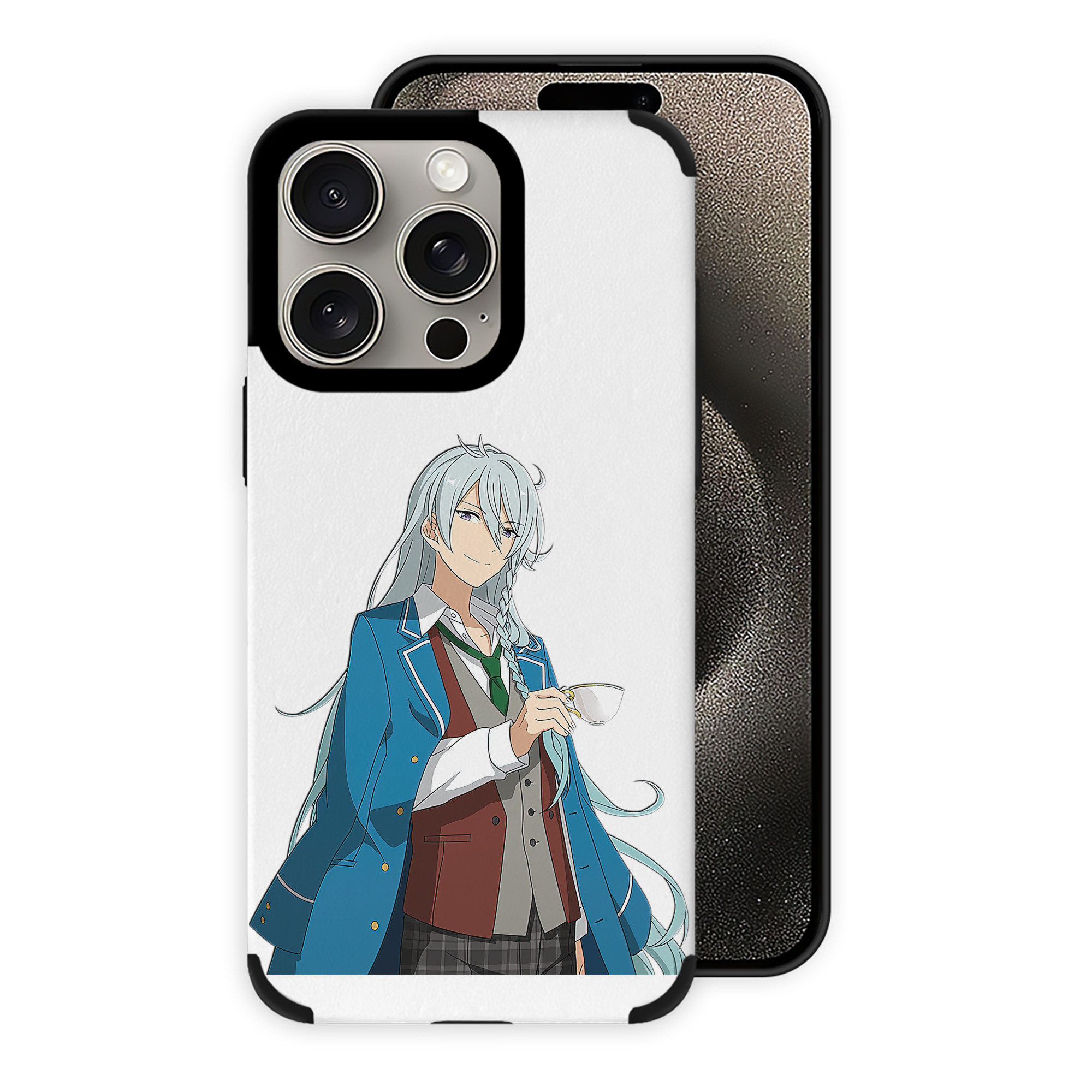 （画像用） あんさんぶるスターズ! Ensemble Stars 【iPhone15ProMax対応】 PUレザー スマホケース 耐衝撃＆黄変防止