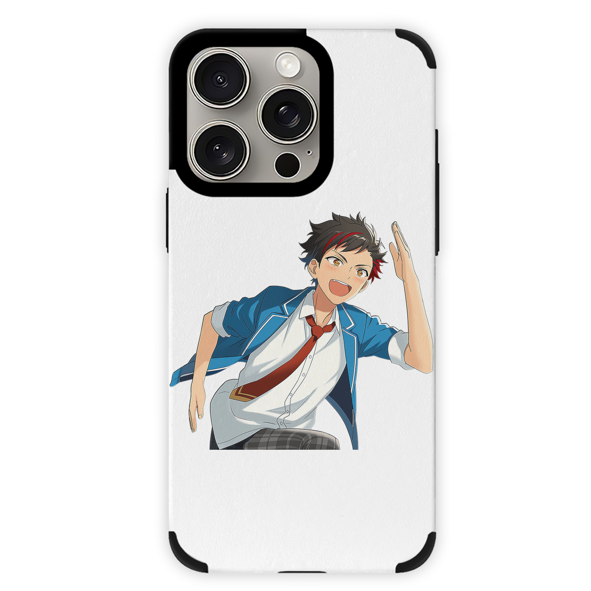 （画像用） あんさんぶるスターズ! Ensemble Stars 【iPhone15ProMax対応】 PUレザー スマホケース 耐衝撃＆黄変防止