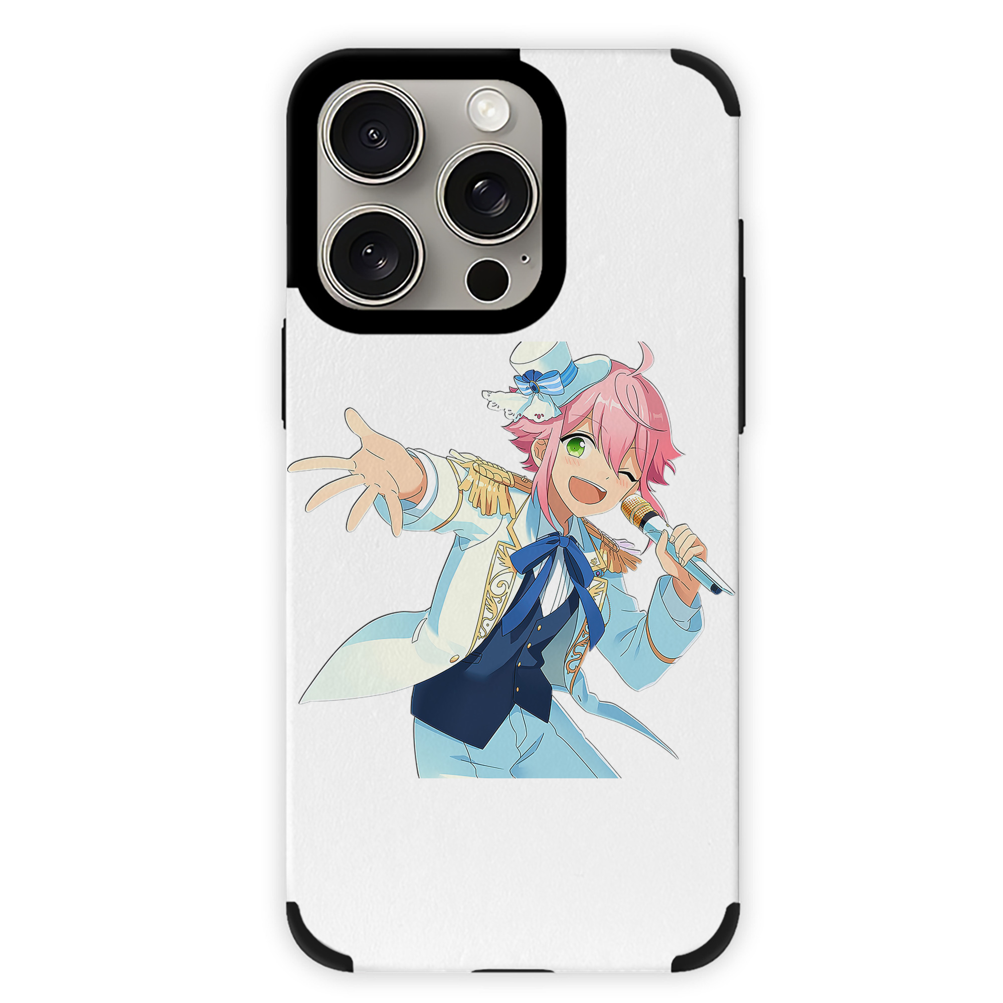 （画像用） あんさんぶるスターズ! Ensemble Stars 【iPhone15ProMax対応】 PUレザー スマホケース 耐衝撃＆黄変防止