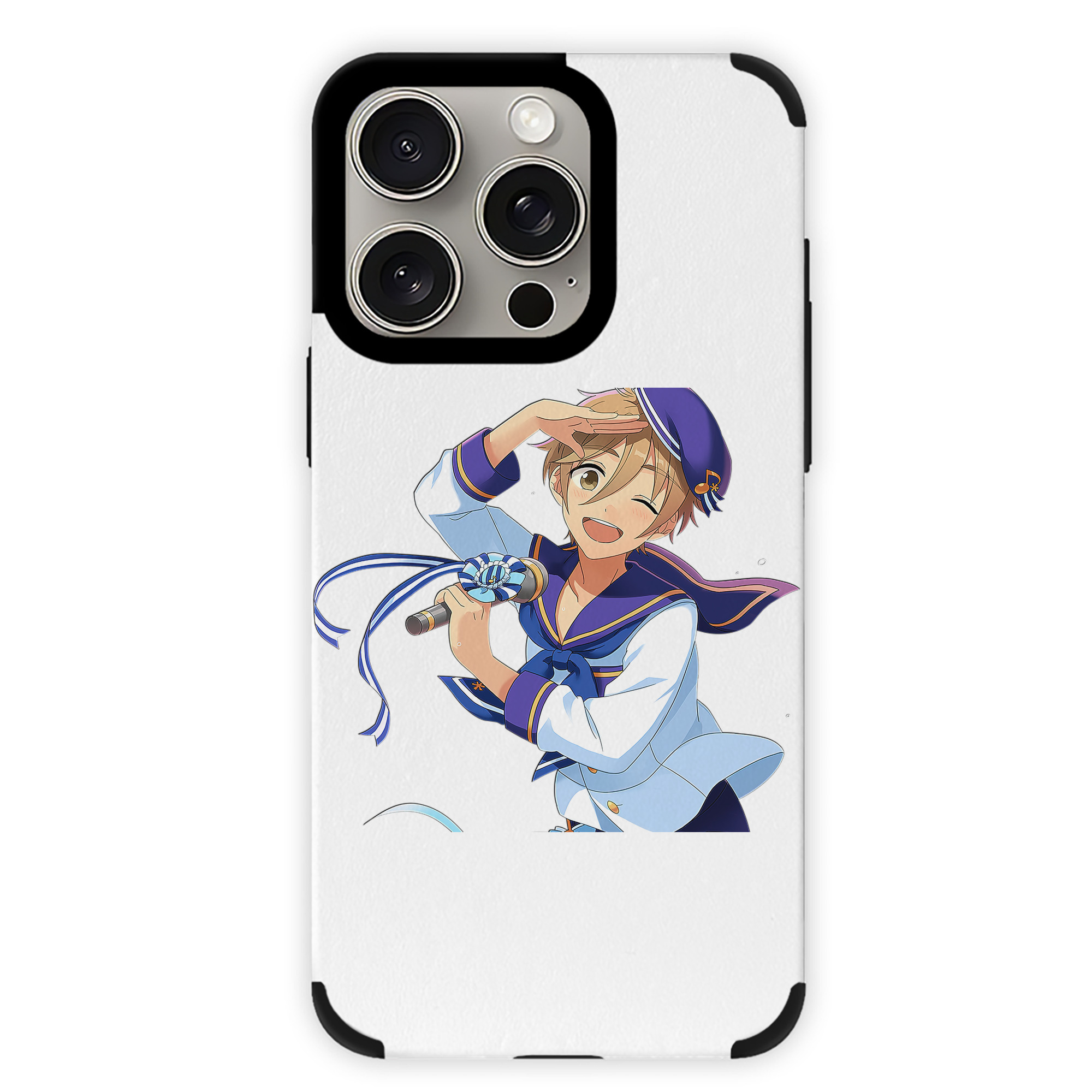 （画像用） あんさんぶるスターズ! Ensemble Stars 【iPhone15ProMax対応】 PUレザー スマホケース 耐衝撃＆黄変防止