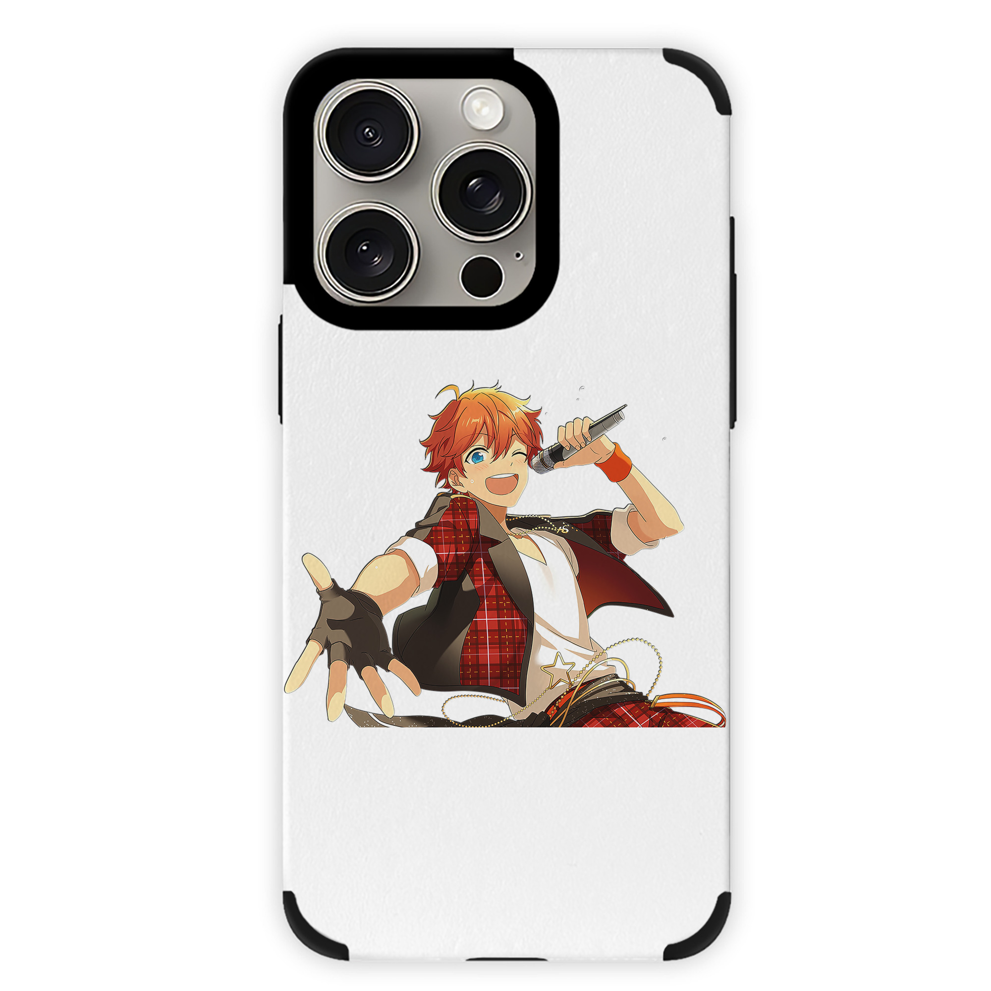 （画像用） あんさんぶるスターズ! Ensemble Stars 【iPhone15ProMax対応】 PUレザー スマホケース 耐衝撃＆黄変防止