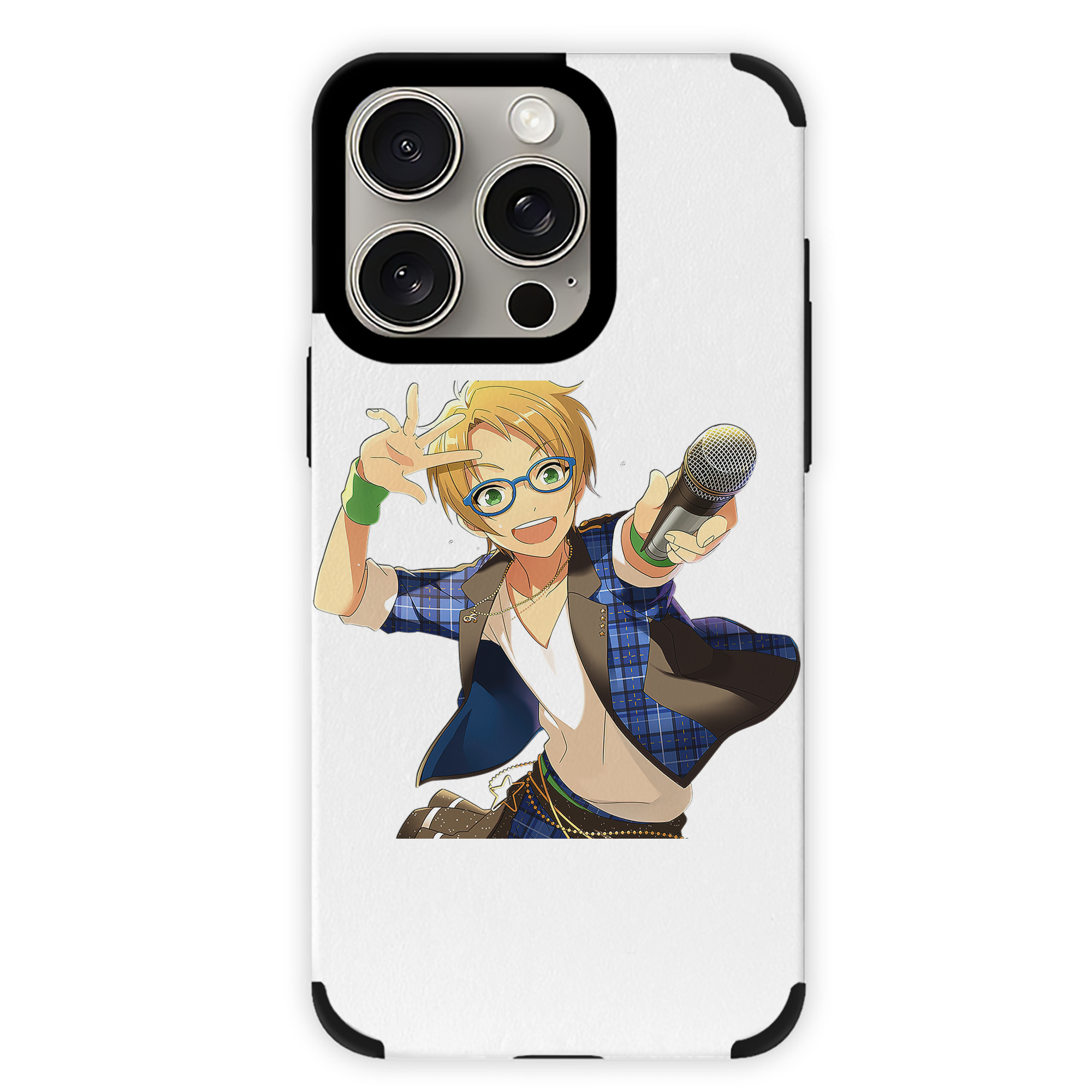 （画像用） あんさんぶるスターズ! Ensemble Stars 【iPhone15ProMax対応】 PUレザー スマホケース 耐衝撃＆黄変防止
