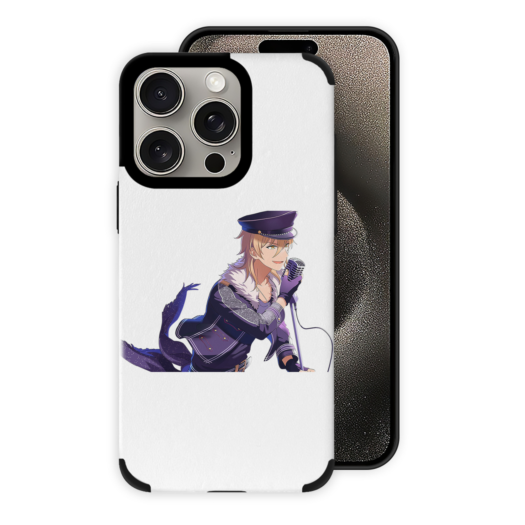 （画像用） あんさんぶるスターズ! Ensemble Stars 【iPhone15ProMax対応】 PUレザー スマホケース 耐衝撃＆黄変防止