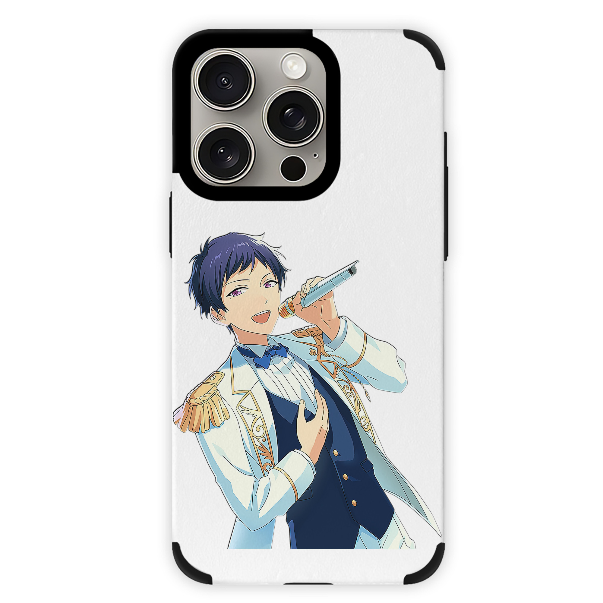 （画像用） あんさんぶるスターズ! Ensemble Stars 【iPhone15ProMax対応】 PUレザー スマホケース 耐衝撃＆黄変防止