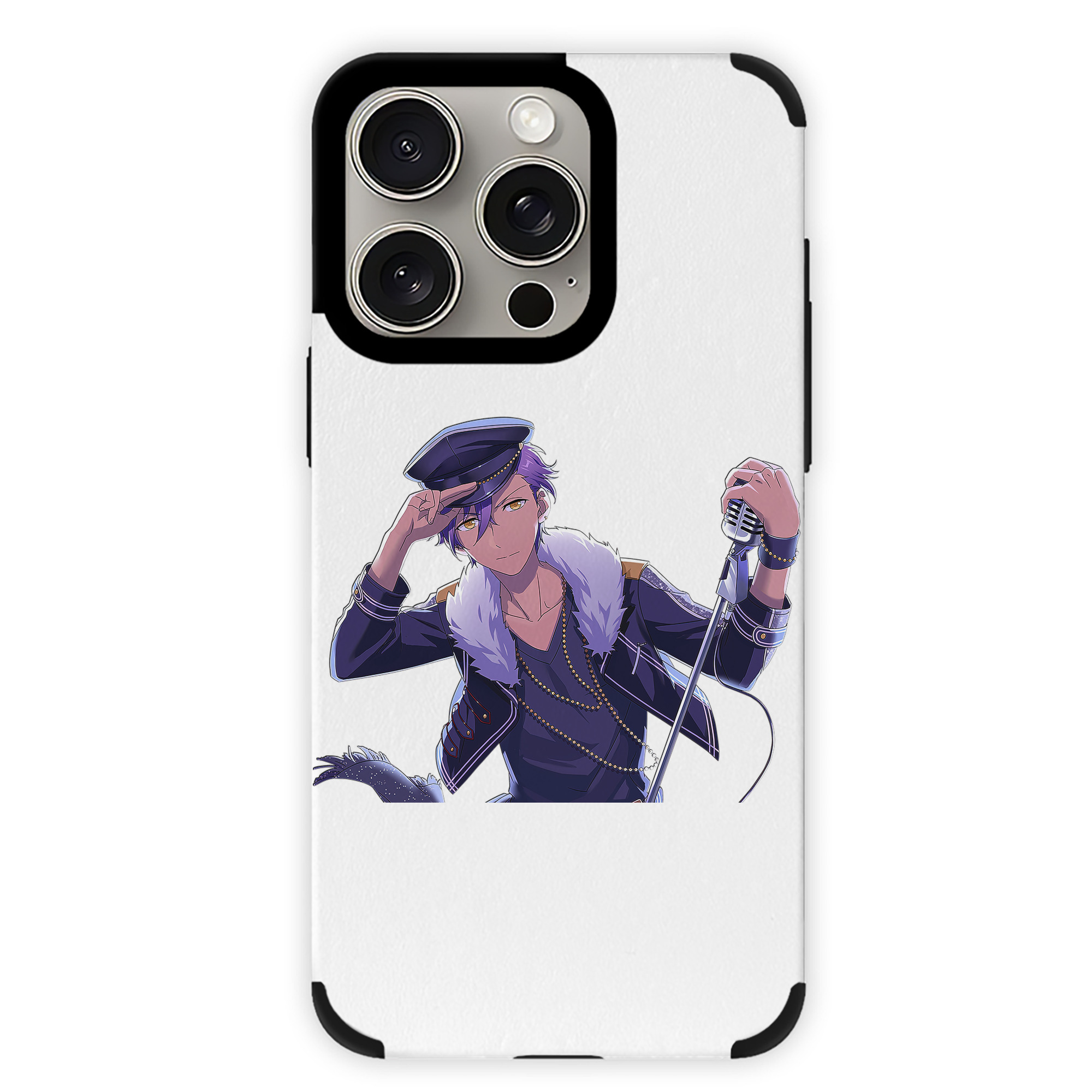 （画像用） あんさんぶるスターズ! Ensemble Stars 【iPhone15ProMax対応】 PUレザー スマホケース 耐衝撃＆黄変防止