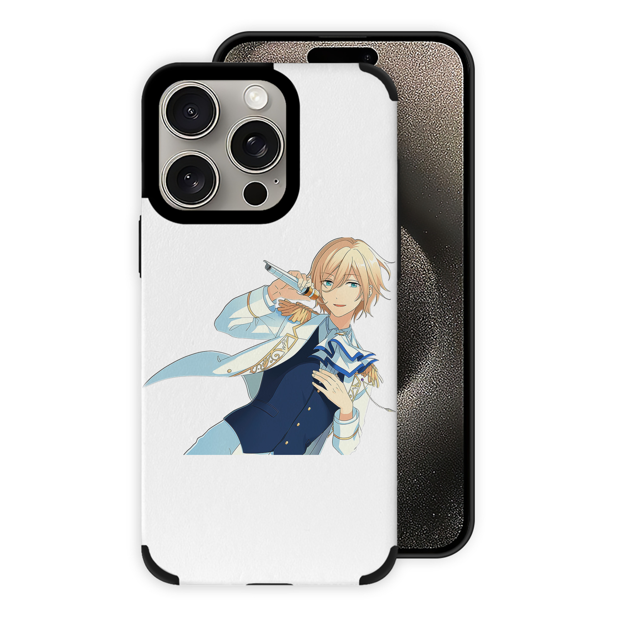 （画像用） あんさんぶるスターズ! Ensemble Stars 【iPhone15ProMax対応】 PUレザー スマホケース 耐衝撃＆黄変防止