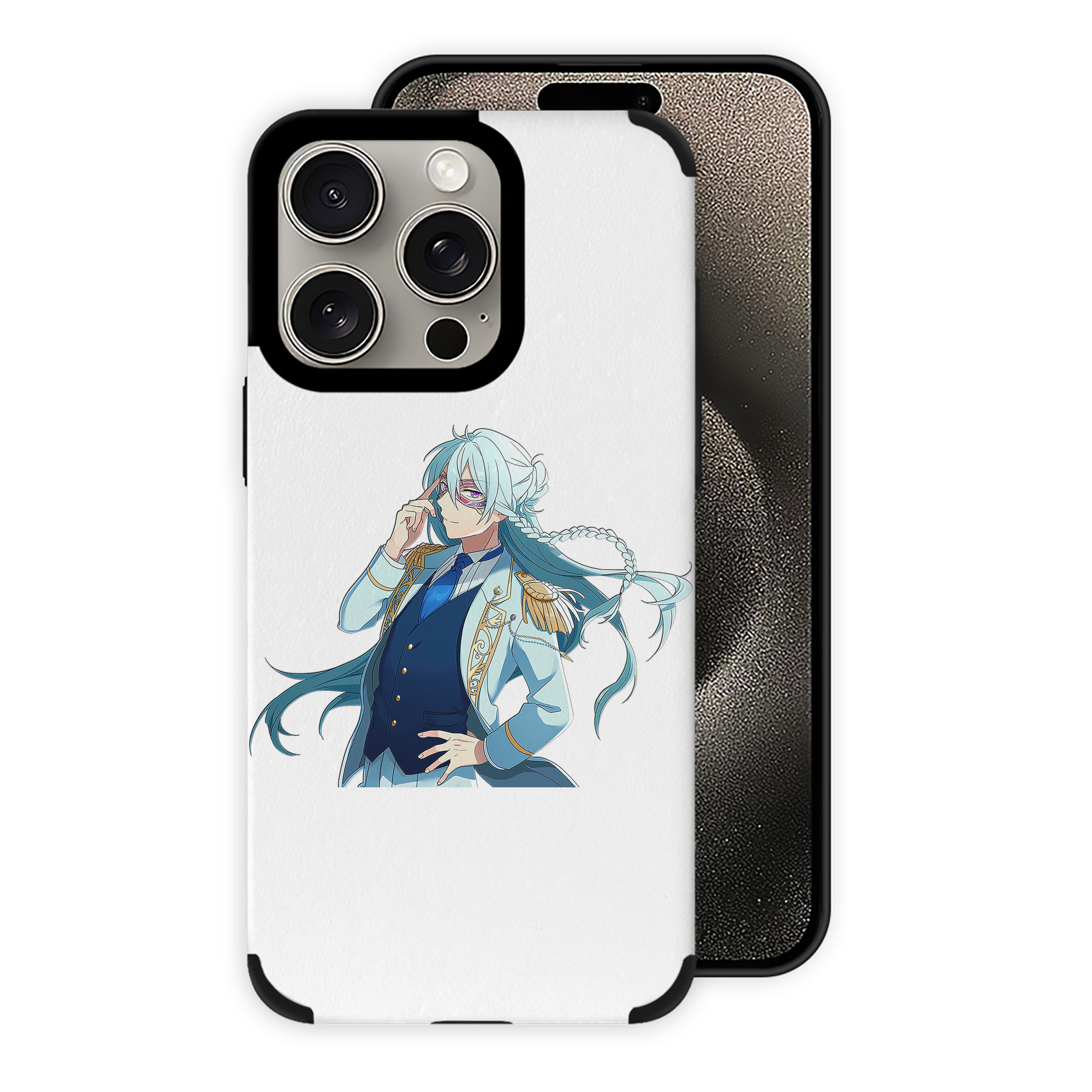 （画像用） あんさんぶるスターズ! Ensemble Stars 【iPhone15ProMax対応】 PUレザー スマホケース 耐衝撃＆黄変防止