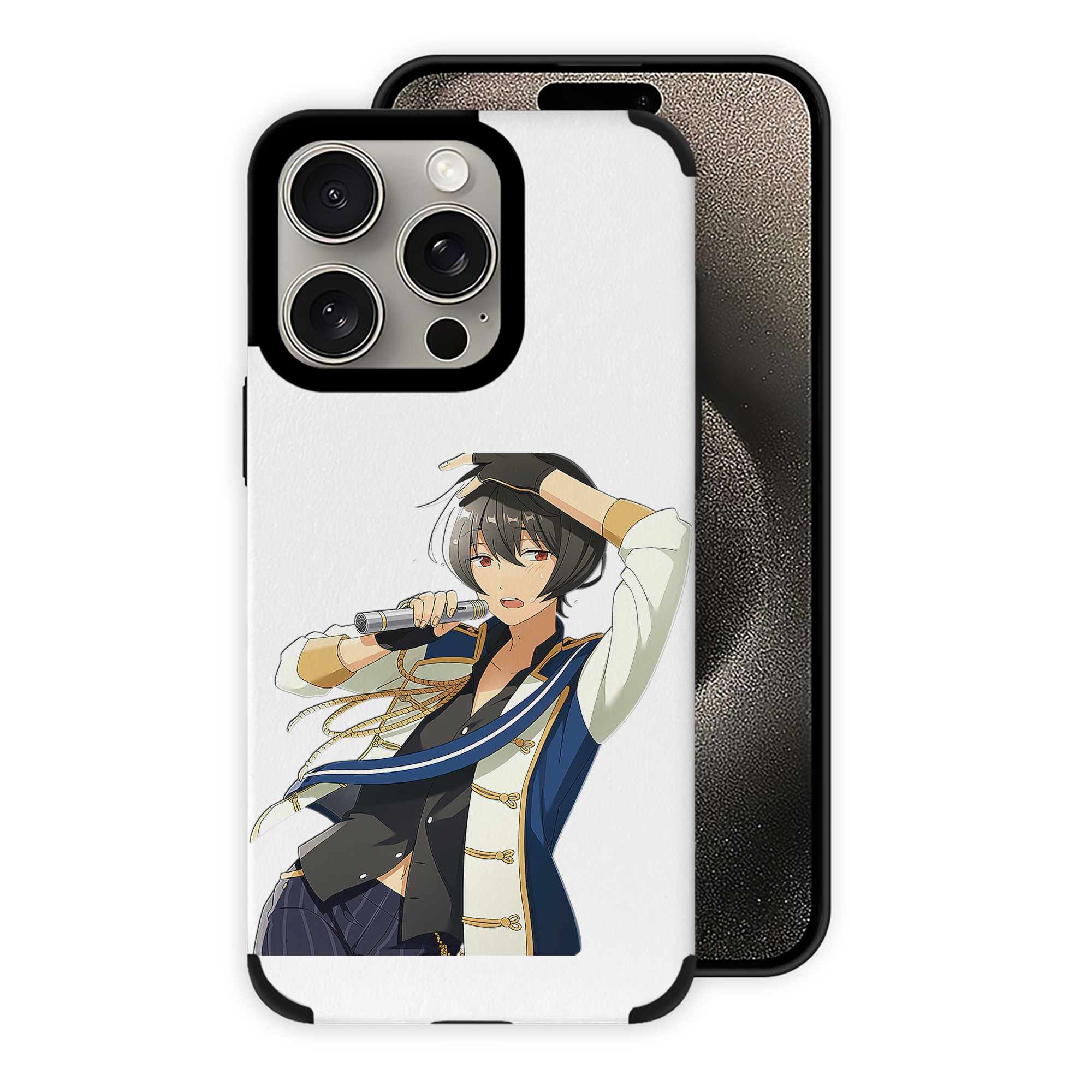 （画像用） あんさんぶるスターズ! Ensemble Stars 【iPhone15ProMax対応】 PUレザー スマホケース 耐衝撃＆黄変防止